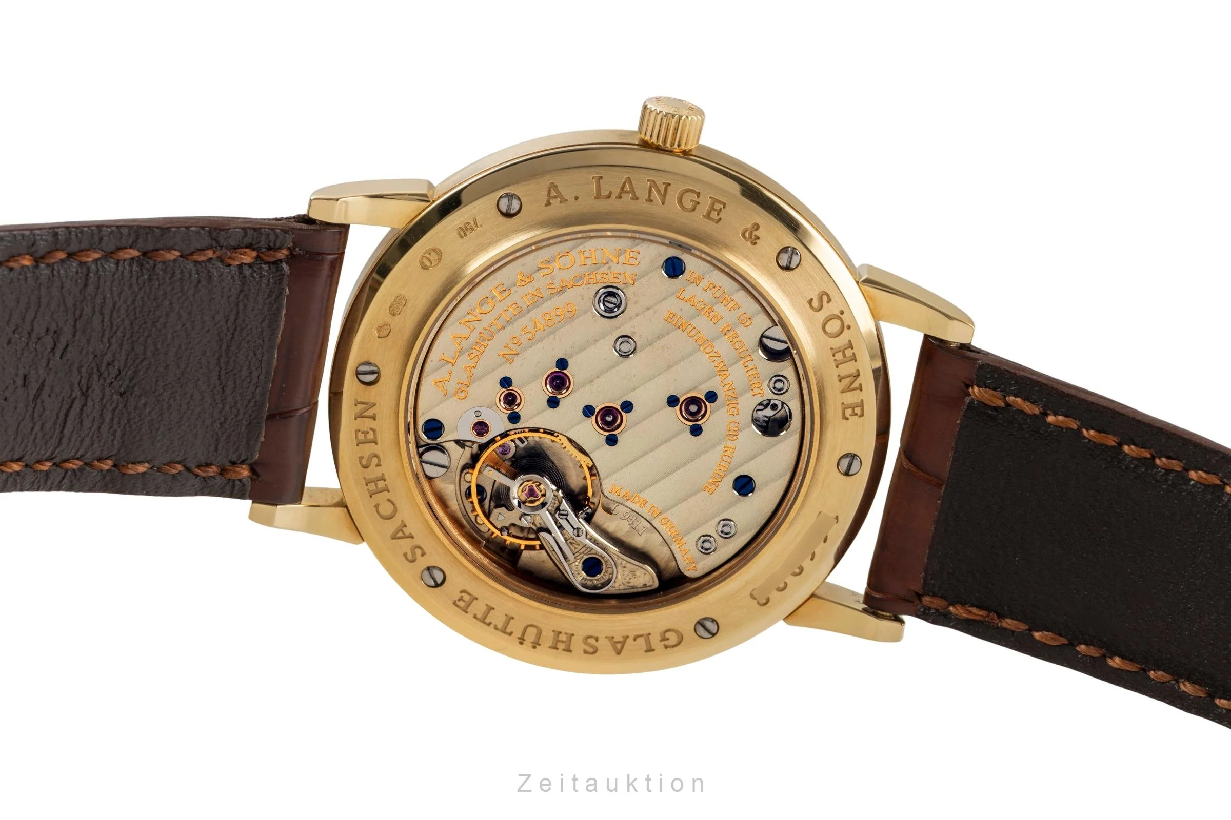 A. Lange & Söhne 1815 18 ct gold manual winding men's watch 206.021  [2502456] - Image 12