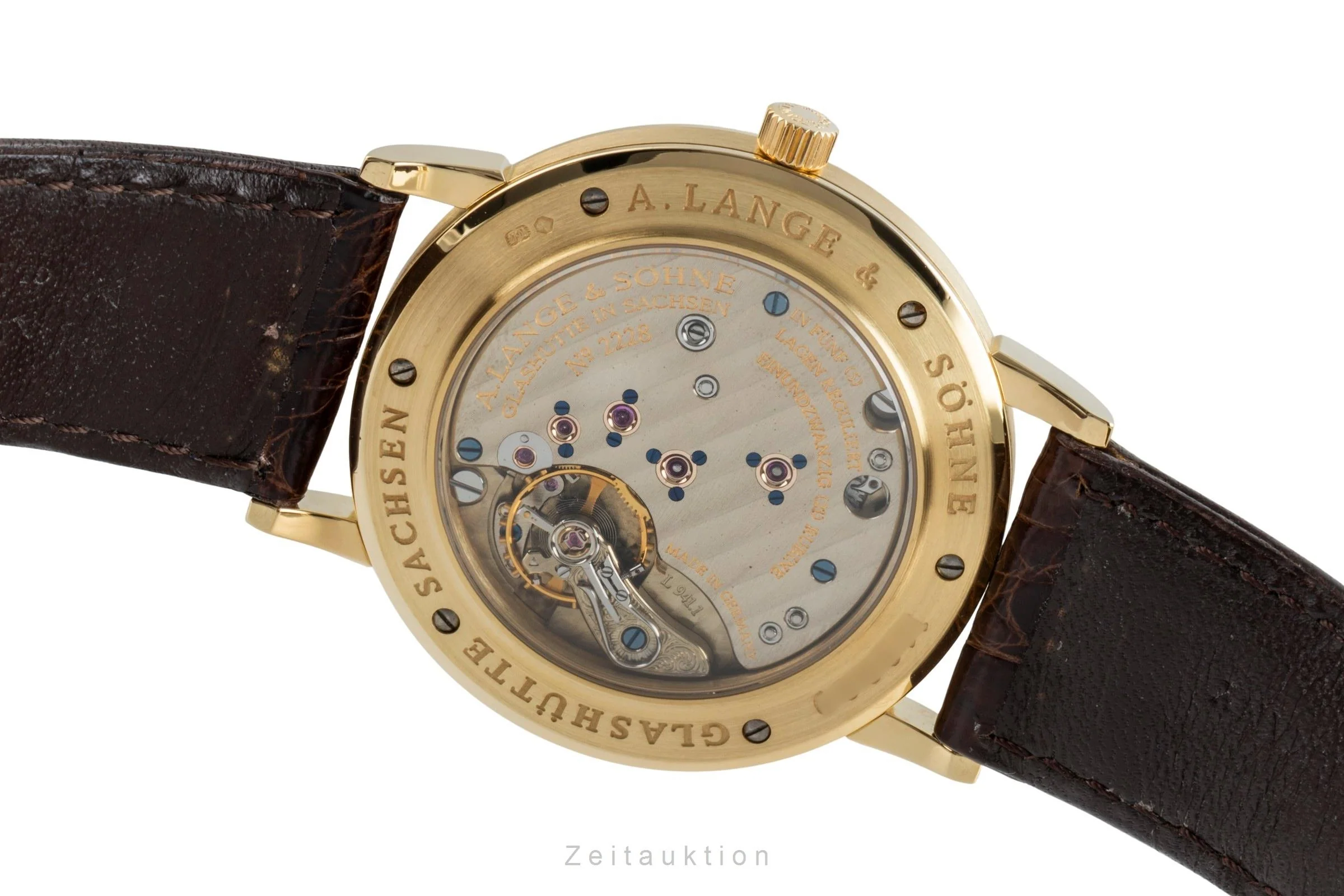 A. Lange & Söhne 1815 18 ct gold manual winding men's watch 206.021  [2506966] - Image 12