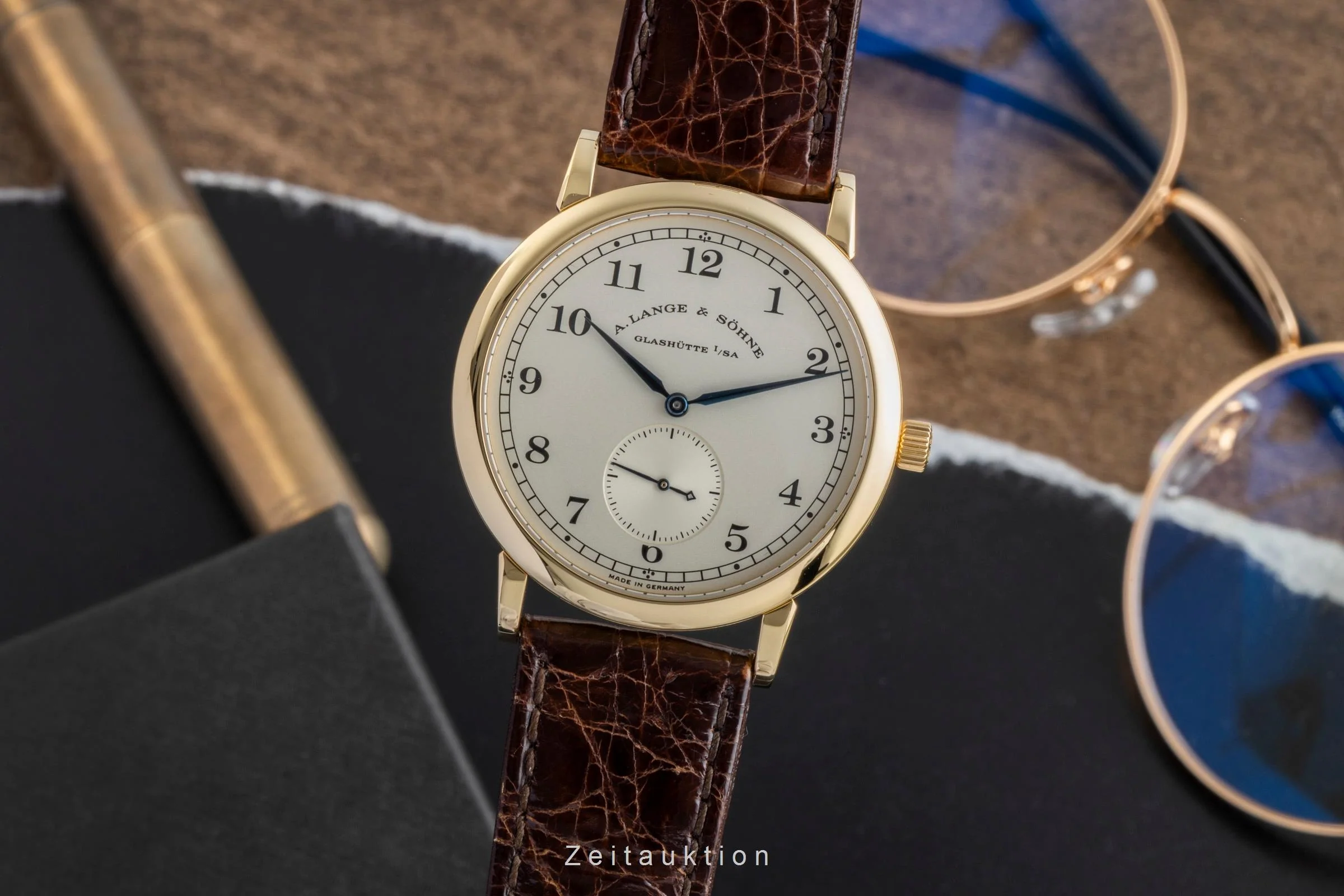 A. Lange & Söhne 1815 18 ct gold manual winding men's watch 206.021  [2506966] - Image 2
