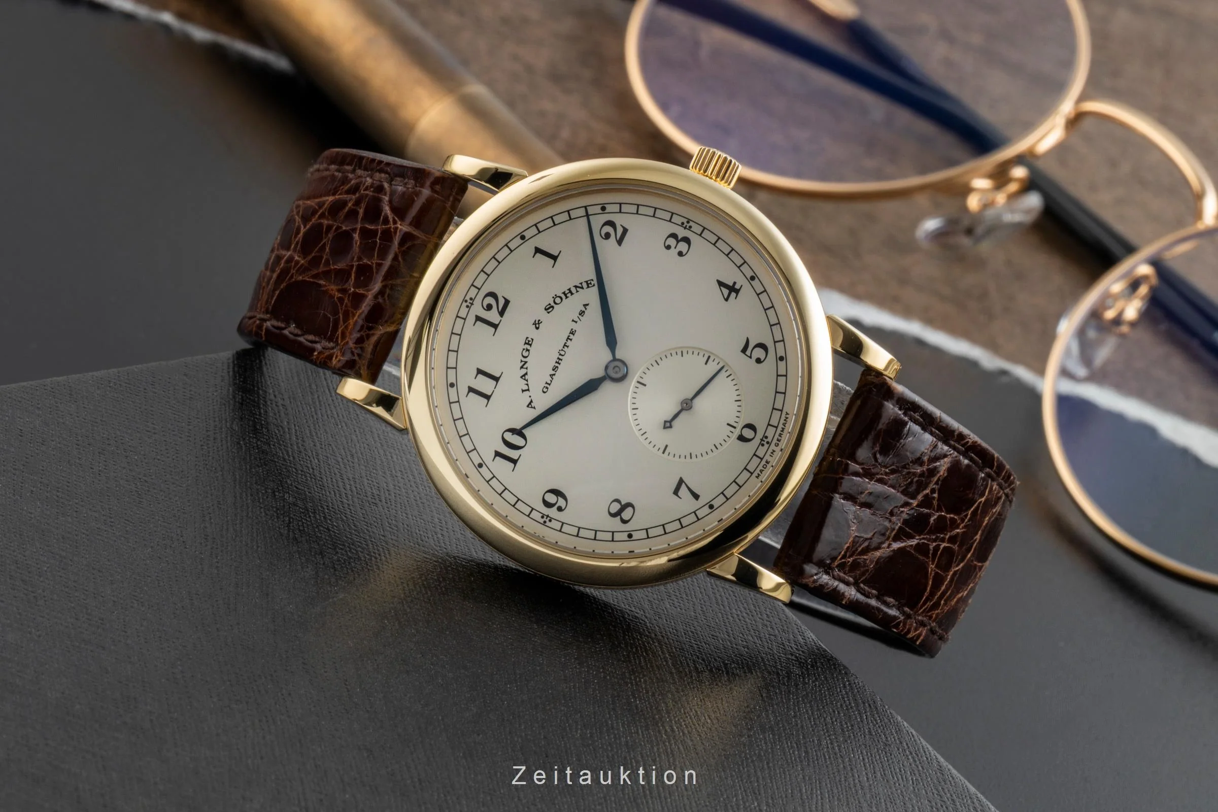 A. Lange & Söhne 1815 18 ct gold manual winding men's watch 206.021  [2506966] - Image 3