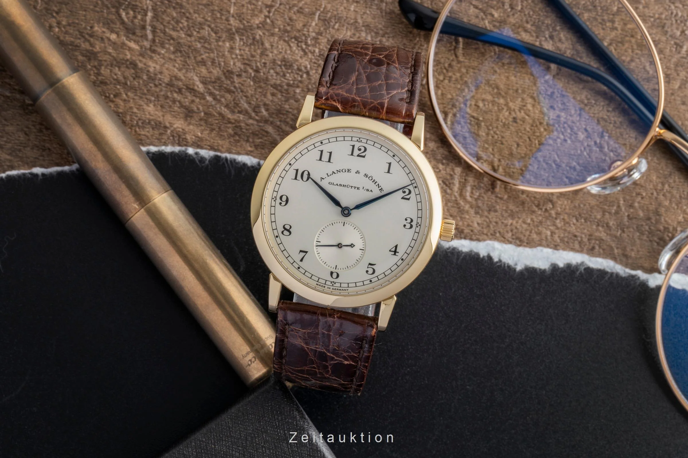 A. Lange & Söhne 1815 18 ct gold manual winding men's watch 206.021  [2506966] - Image 4