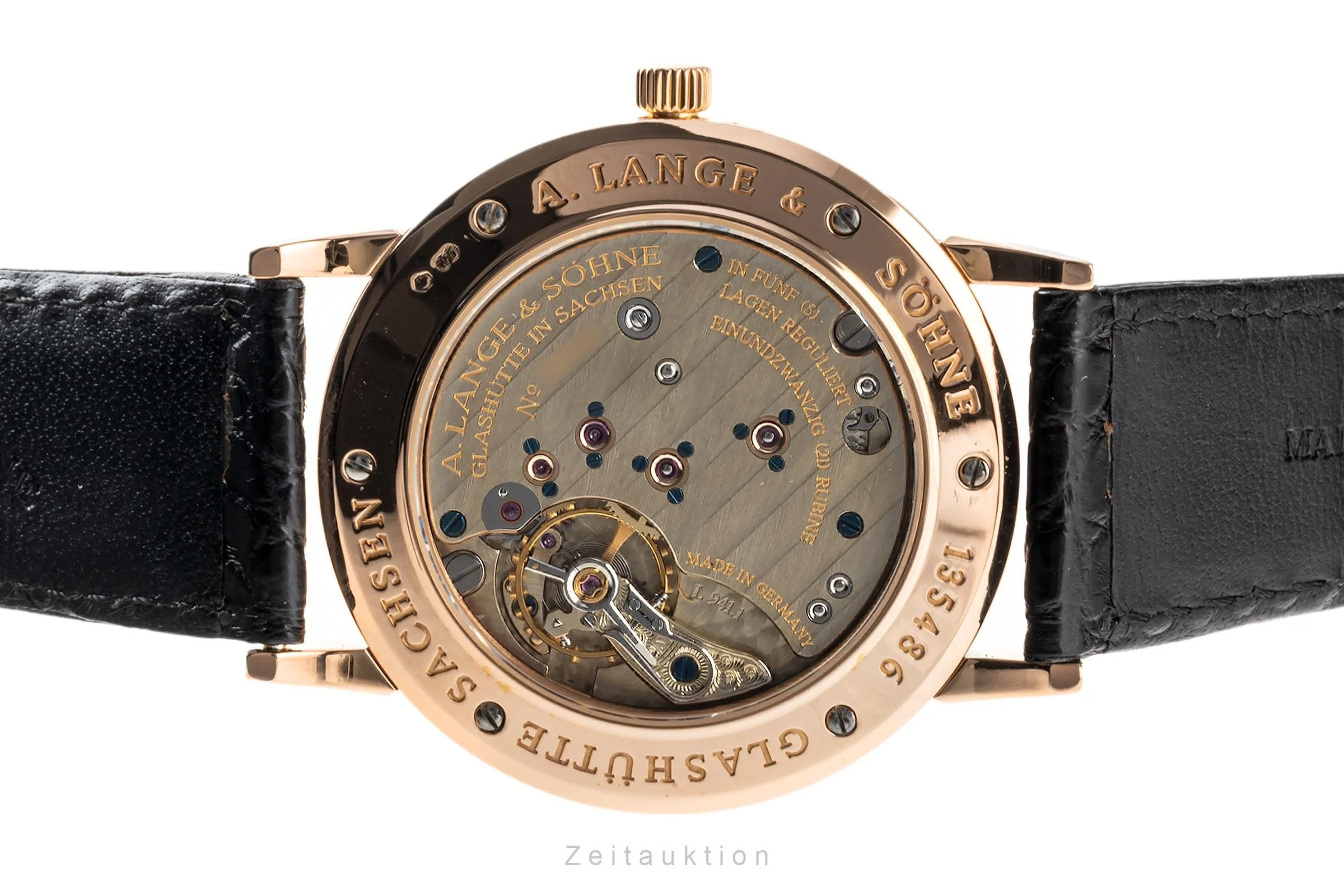 A. Lange & Söhne 1815 18 ct red gold manual winding men's watch 206.032  [2305600] - Image 9