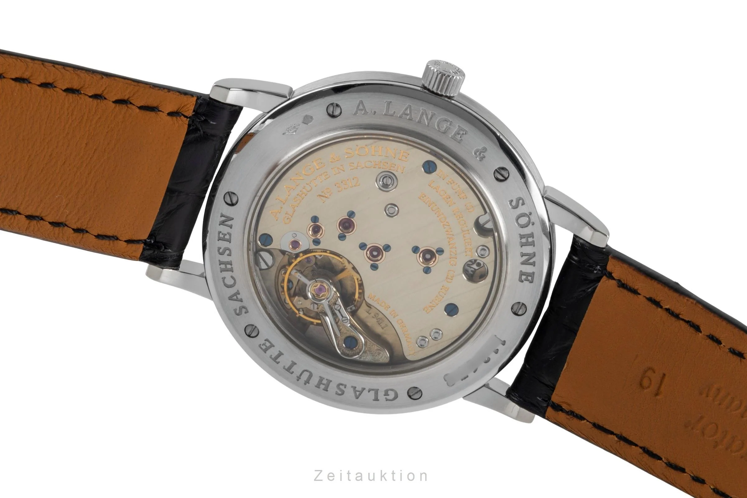 A. Lange & Söhne 1815 platinium manual winding men's watch 206.025  [2506518] - Image 12