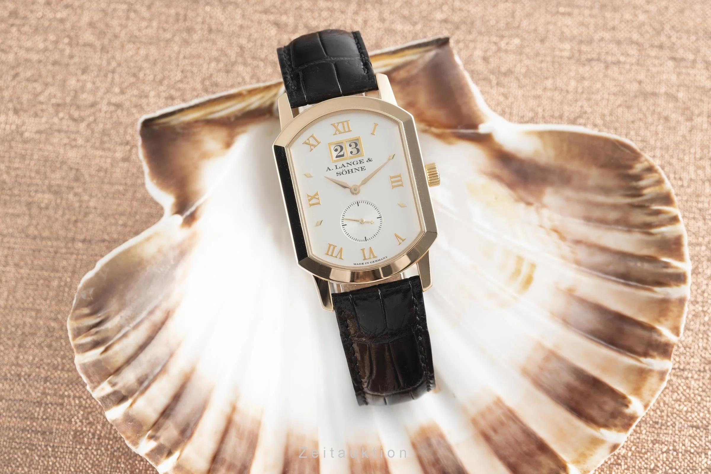 A. Lange & Söhne Arkade 18 ct red gold manual winding men's watch 106.032 LP: 27800EUR  [2109590] - Image 3