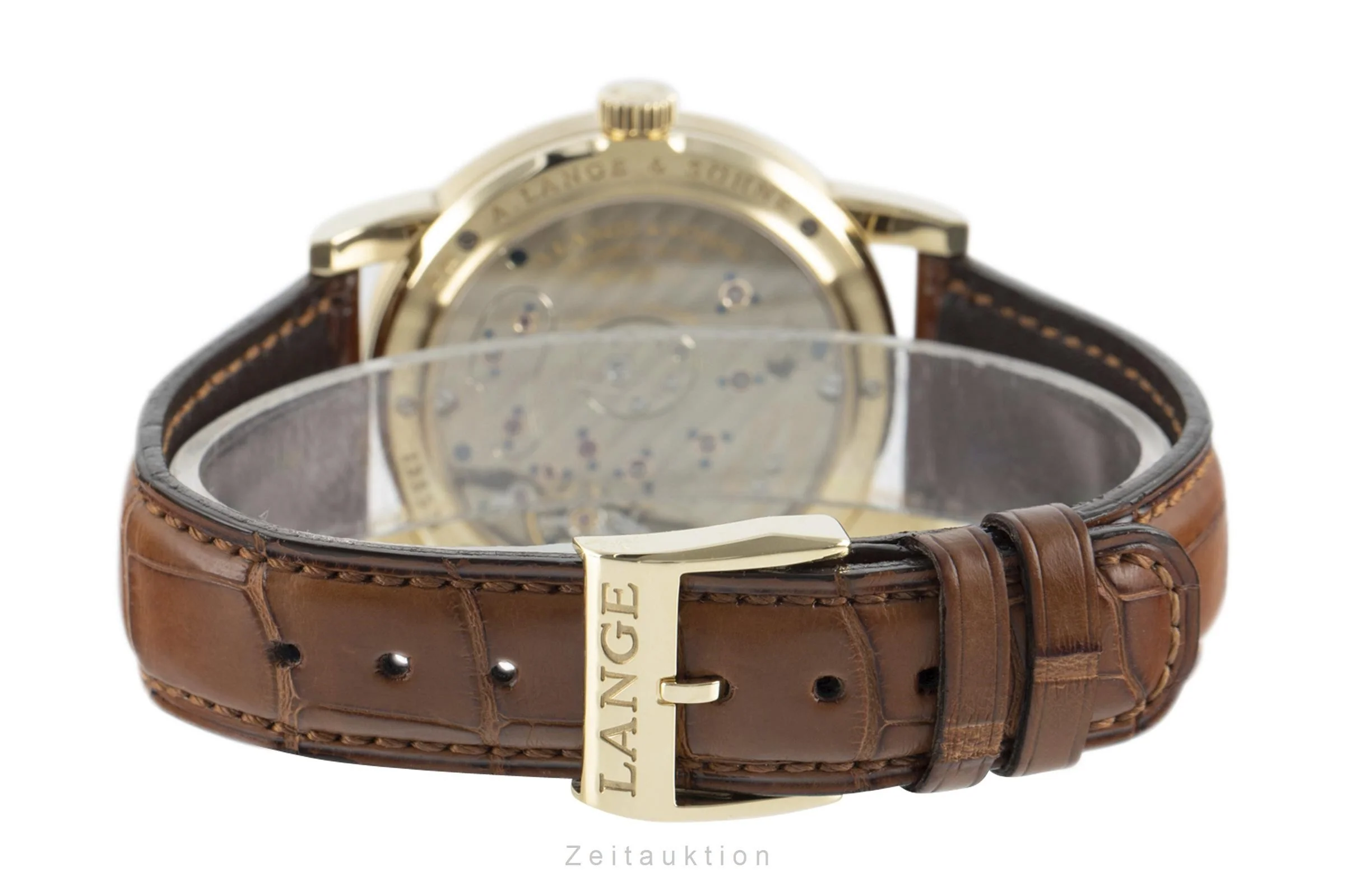 A. Lange & Söhne Lange 1 18 ct gold manual winding men's watch 101.021 LP: 36300EUR  [2109291] - Image 10