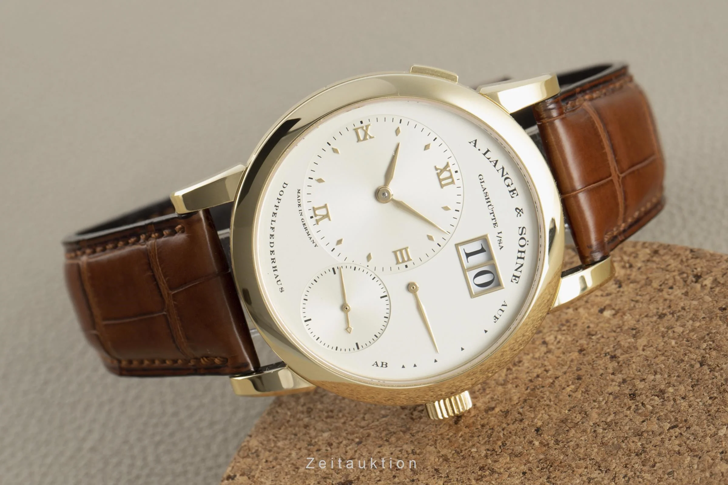 A. Lange & Söhne Lange 1 18 ct gold manual winding men's watch 101.021 LP: 36300EUR  [2109291] - Image 2