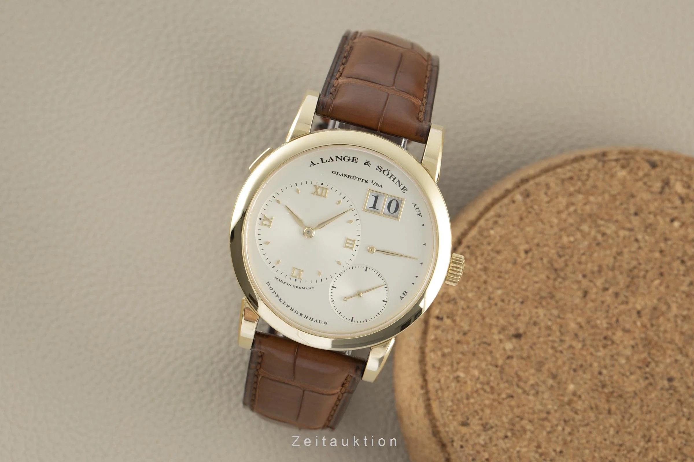 A. Lange & Söhne Lange 1 18 ct gold manual winding men's watch 101.021 LP: 36300EUR  [2109291] - Image 3