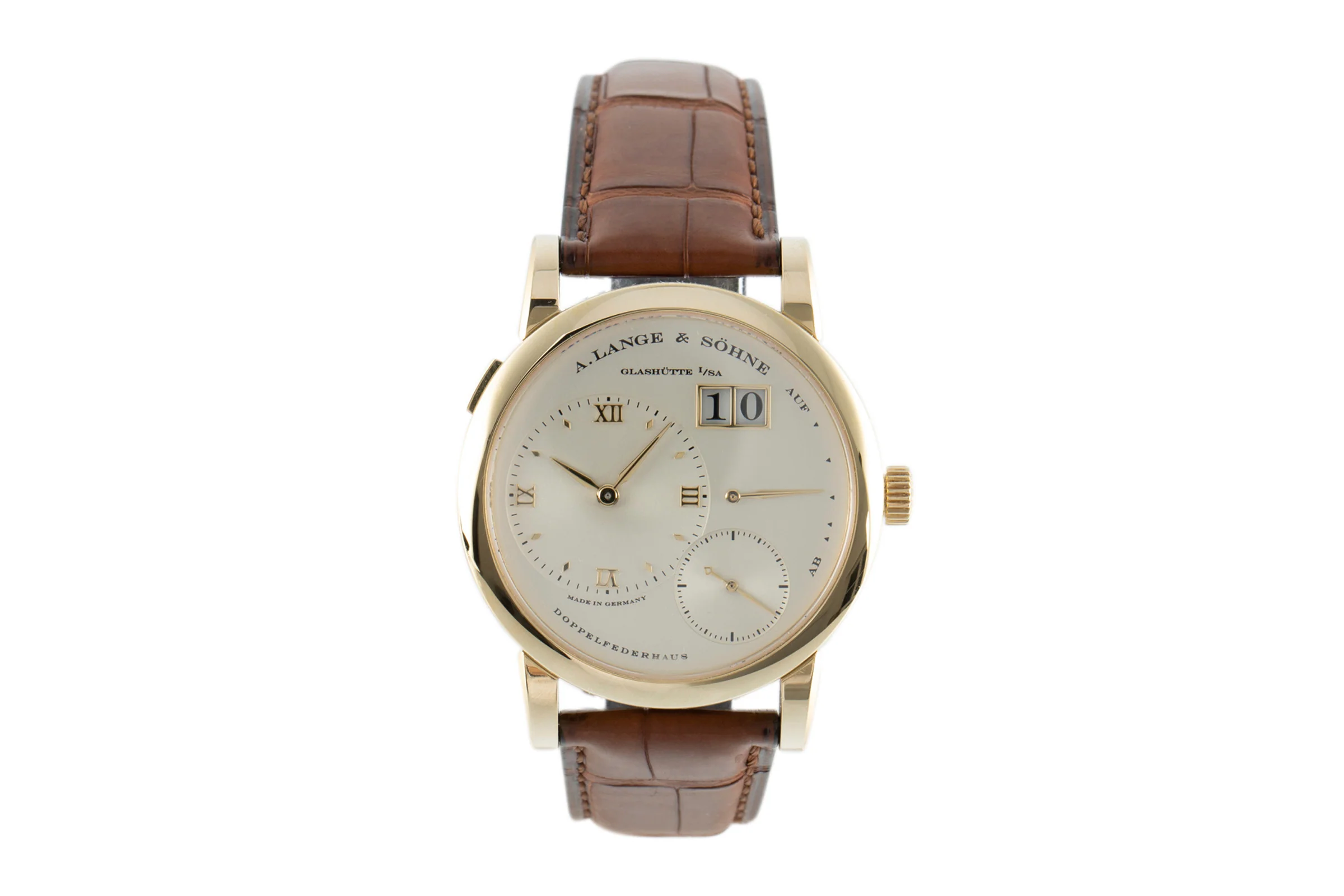 A. Lange & Söhne Lange 1 18 ct gold manual winding men's watch 101.021 LP: 36300EUR  [2109291] - Image 4