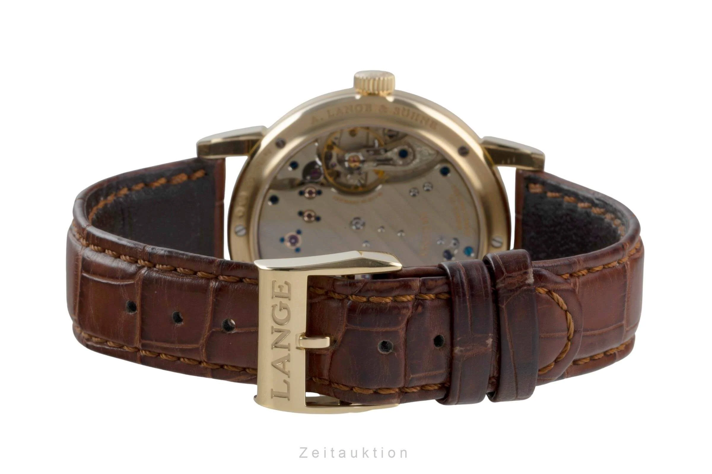 A. Lange & Söhne Lange 1 18 ct gold manual winding men's watch 191.021  [2501550] - Image 12