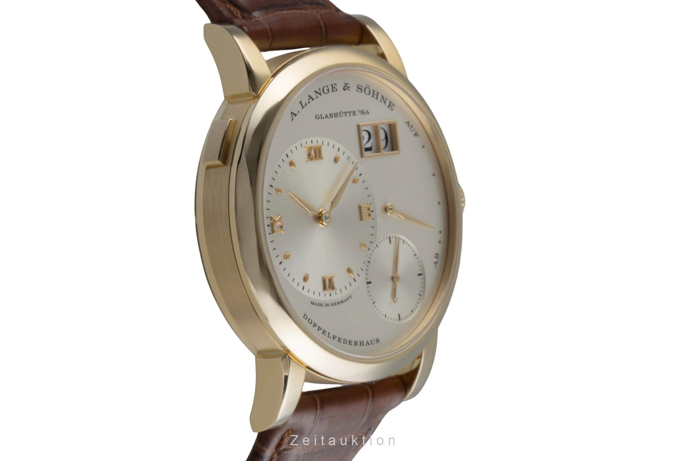 A. Lange & Söhne Lange 1 18 ct gold manual winding men's watch 191.021  [2501550] - Image 8
