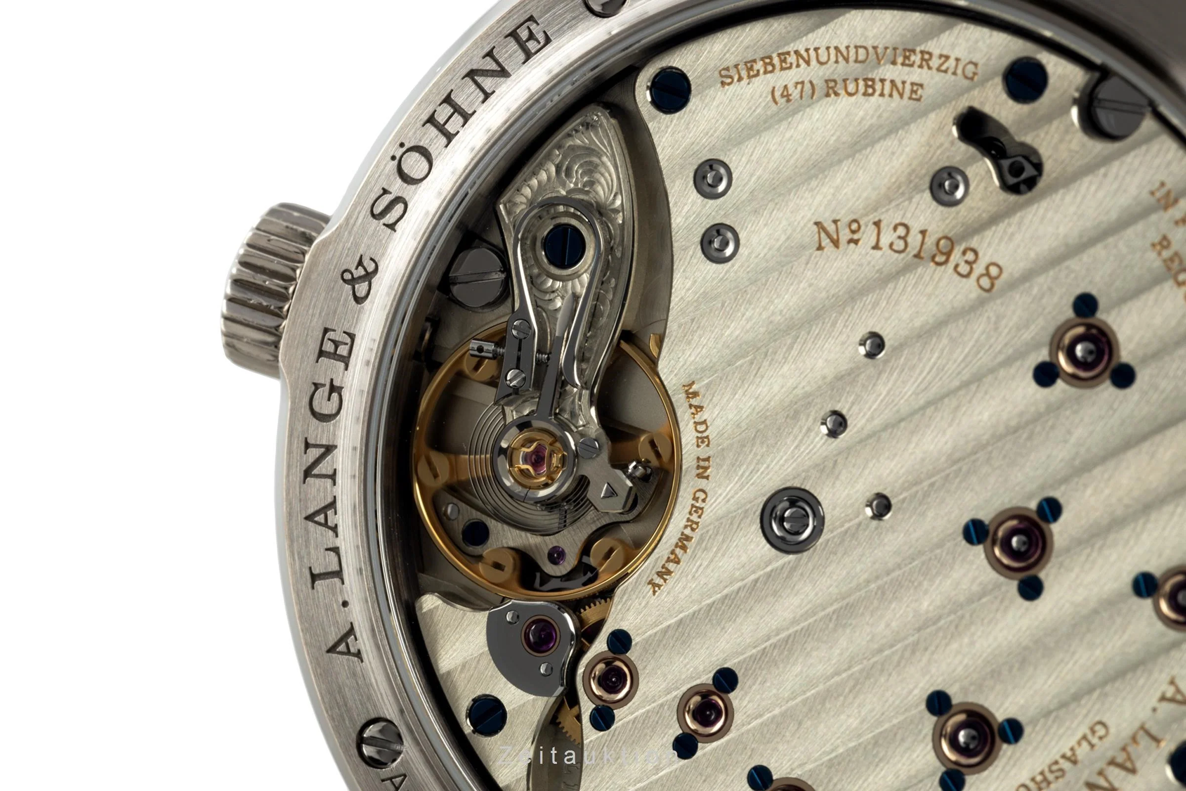 A. Lange & Söhne Lange 1 18 ct white gold manual winding men's watch 192.029 LP: 43900EUR  [2111147] - Image 14