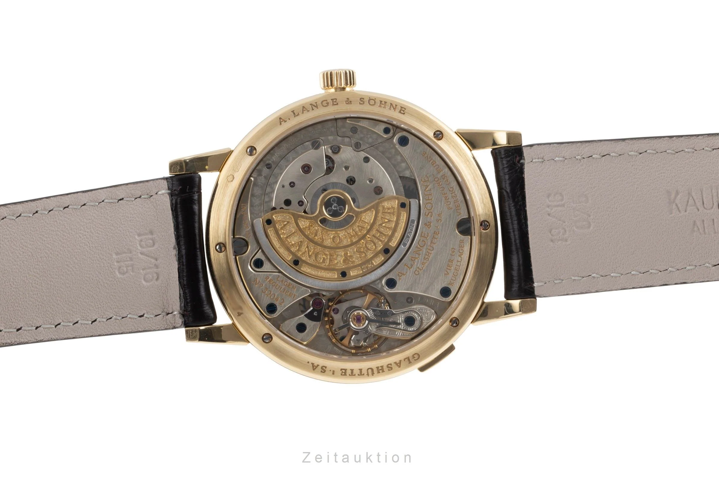 A. Lange & Söhne Langematik 18 ct gold automatic men's watch 308.021F  [2504299] - Image 11