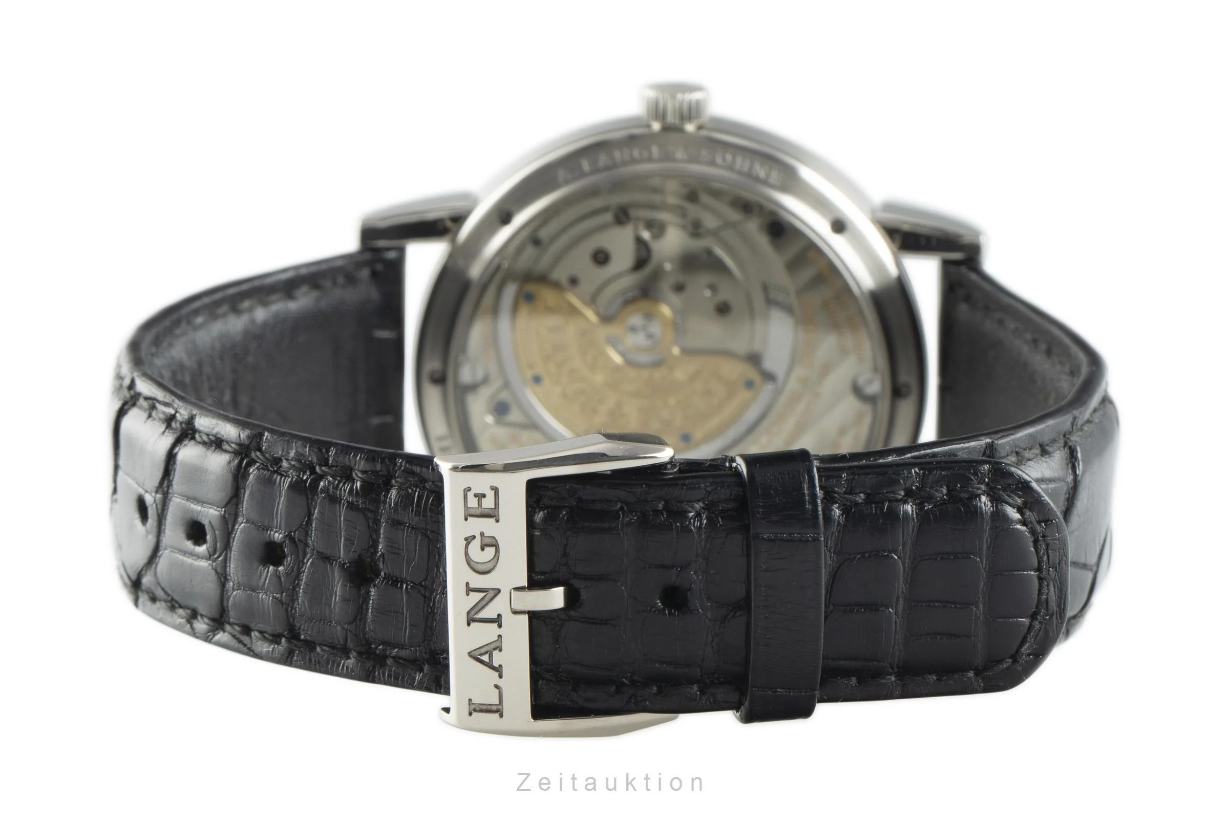 A. Lange & Söhne Langematik 18 ct white gold automatic men's watch 308.027 LP: 27800EUR  [2109103] - Image 10