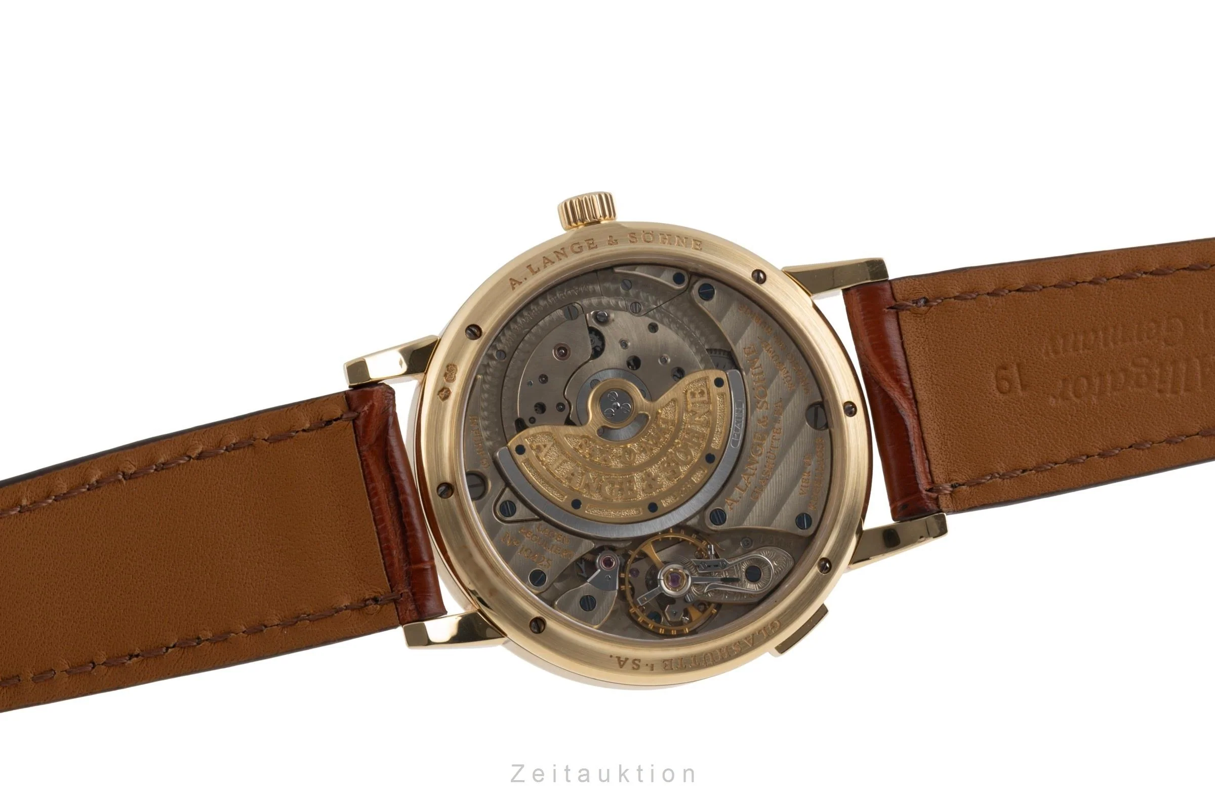 A. Lange & Söhne SAX-O-MAT 18 ct gold automatic men's watch 308.021  [2503206] - Image 12