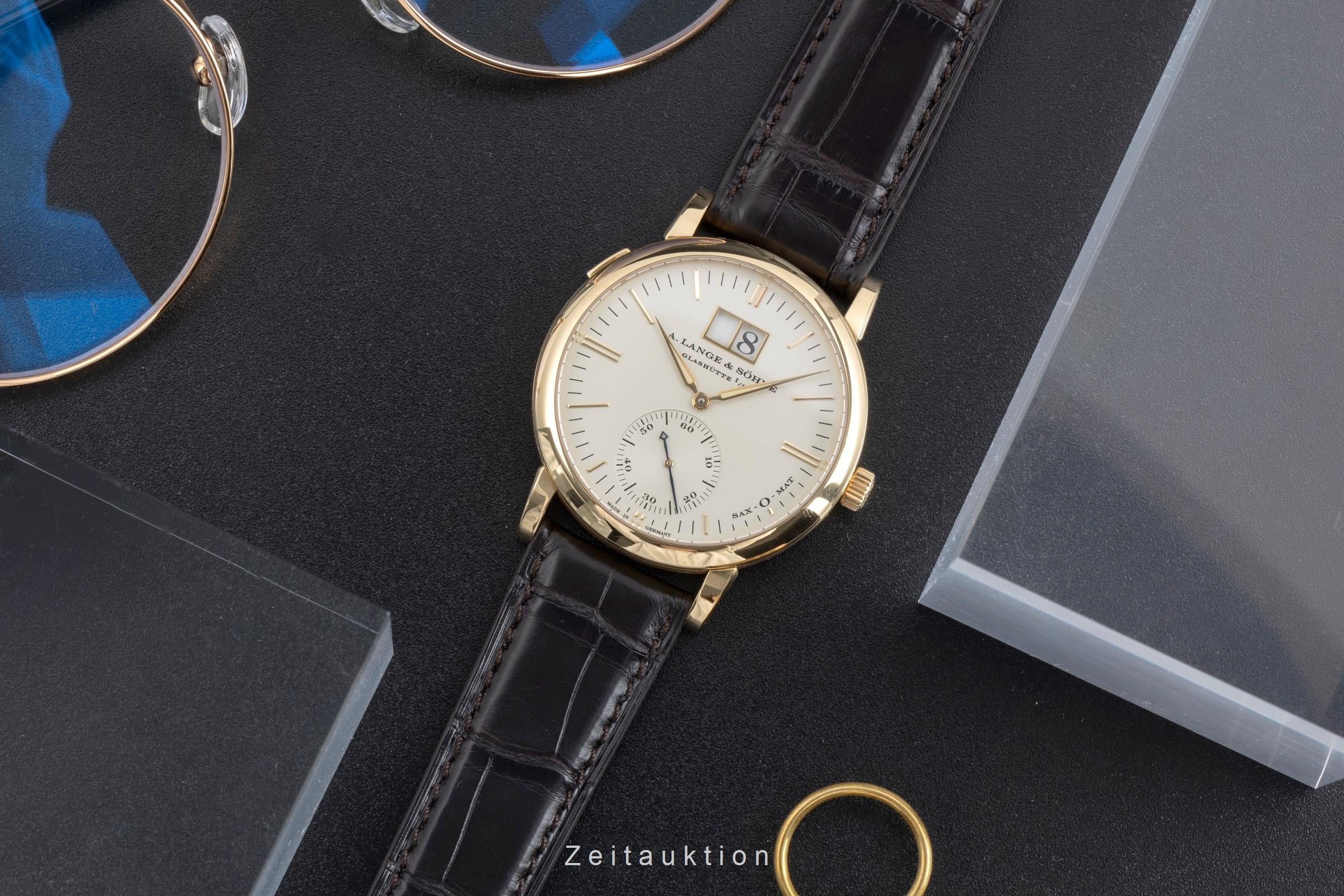 A. Lange & Söhne SAX-O-MAT 18 ct gold automatic men's watch 308.021  [2505086] - Image 13