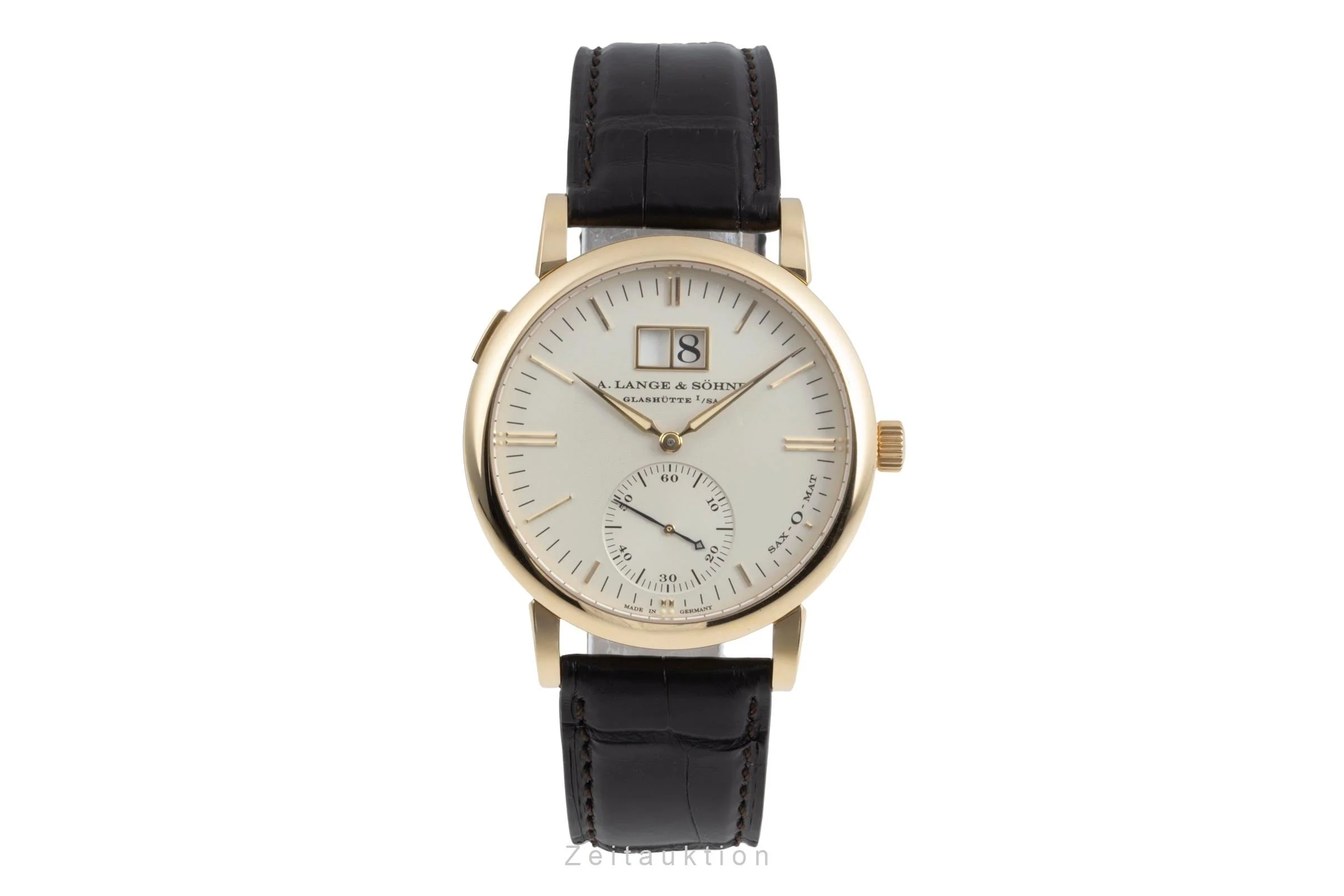 A. Lange & Söhne SAX-O-MAT 18 ct gold automatic men's watch 308.021  [2505086] - Image 5