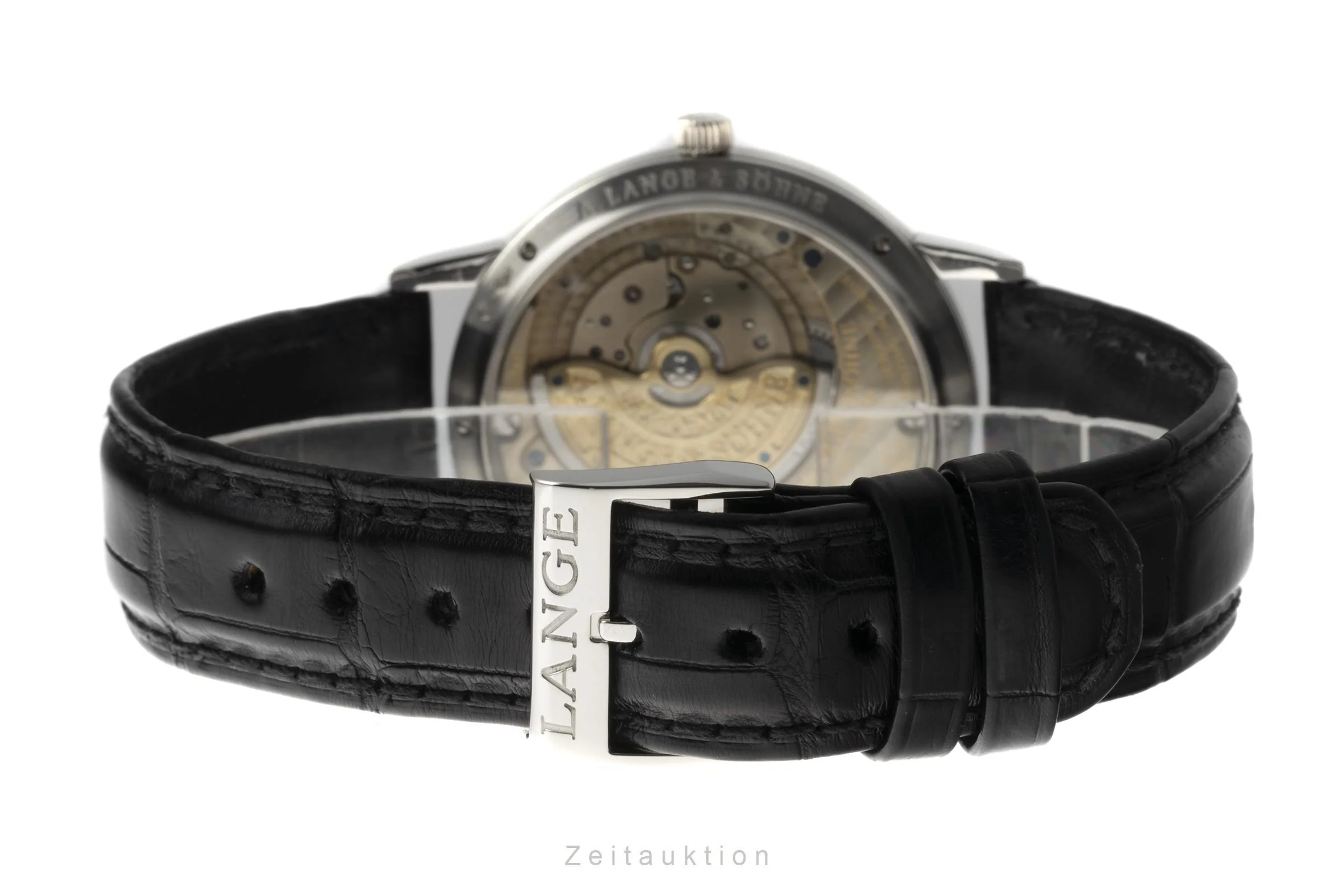 A. Lange & Söhne SAX-O-MAT platinium automatic men's watch 301.025  [2206578] - Image 13