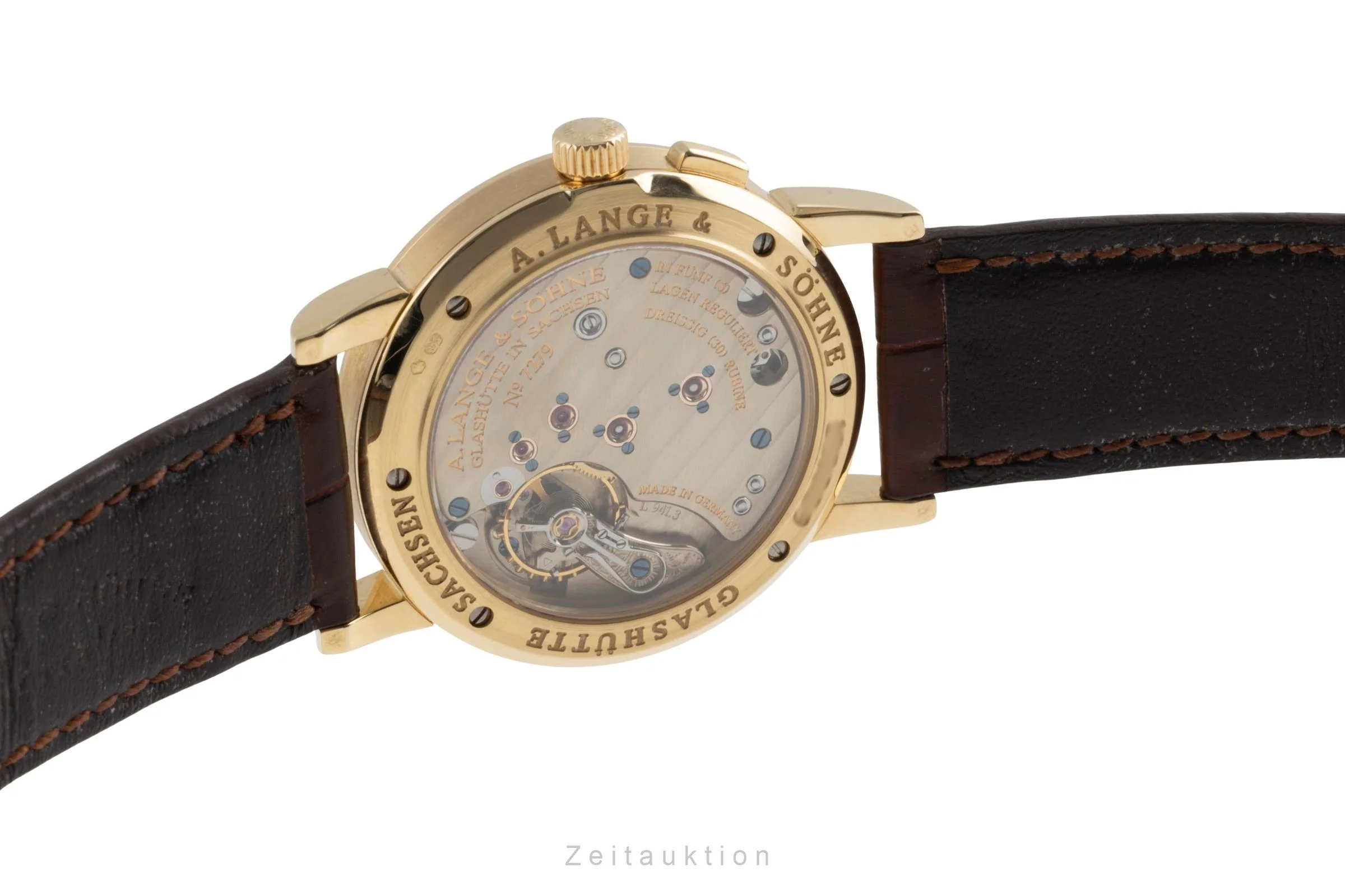 A. Lange & Söhne Saxonia 18 ct gold manual winding men's watch 105.021  [2504542] - Image 11