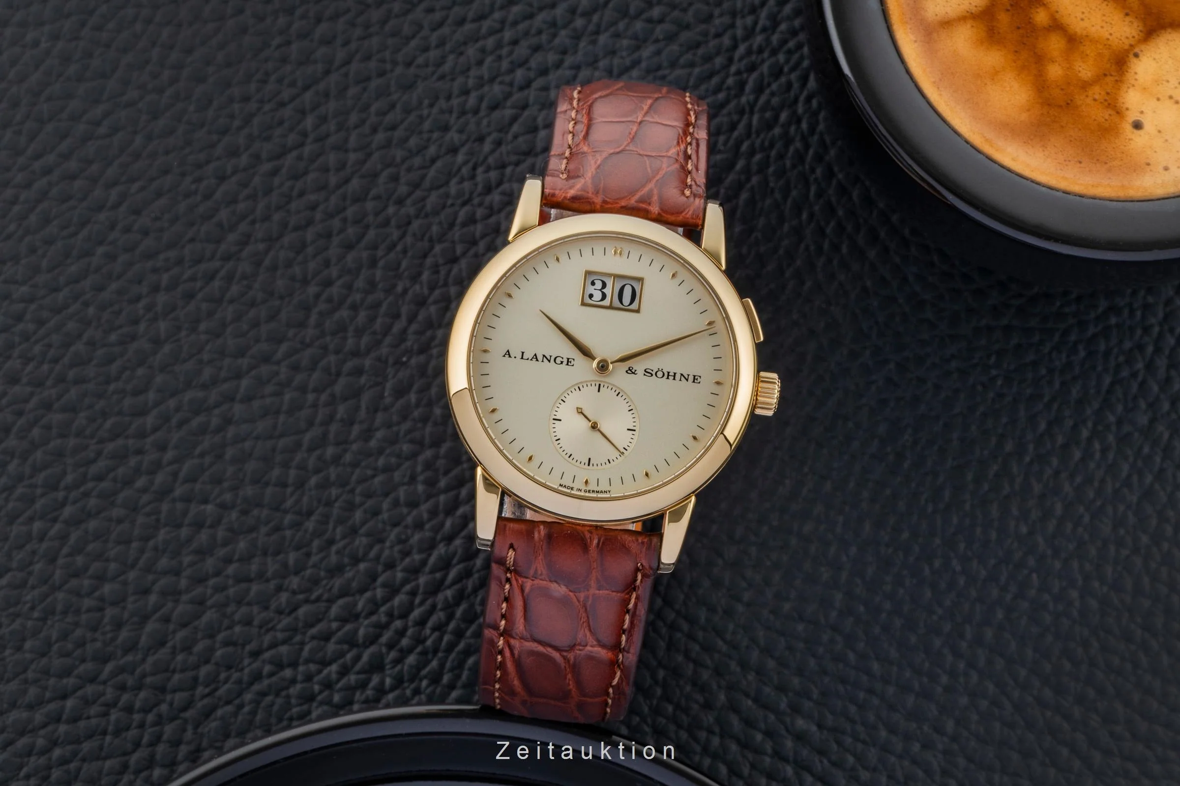 A. Lange & Söhne Saxonia 18 ct gold manual winding men's watch 105.021  [2600472] - Image 4