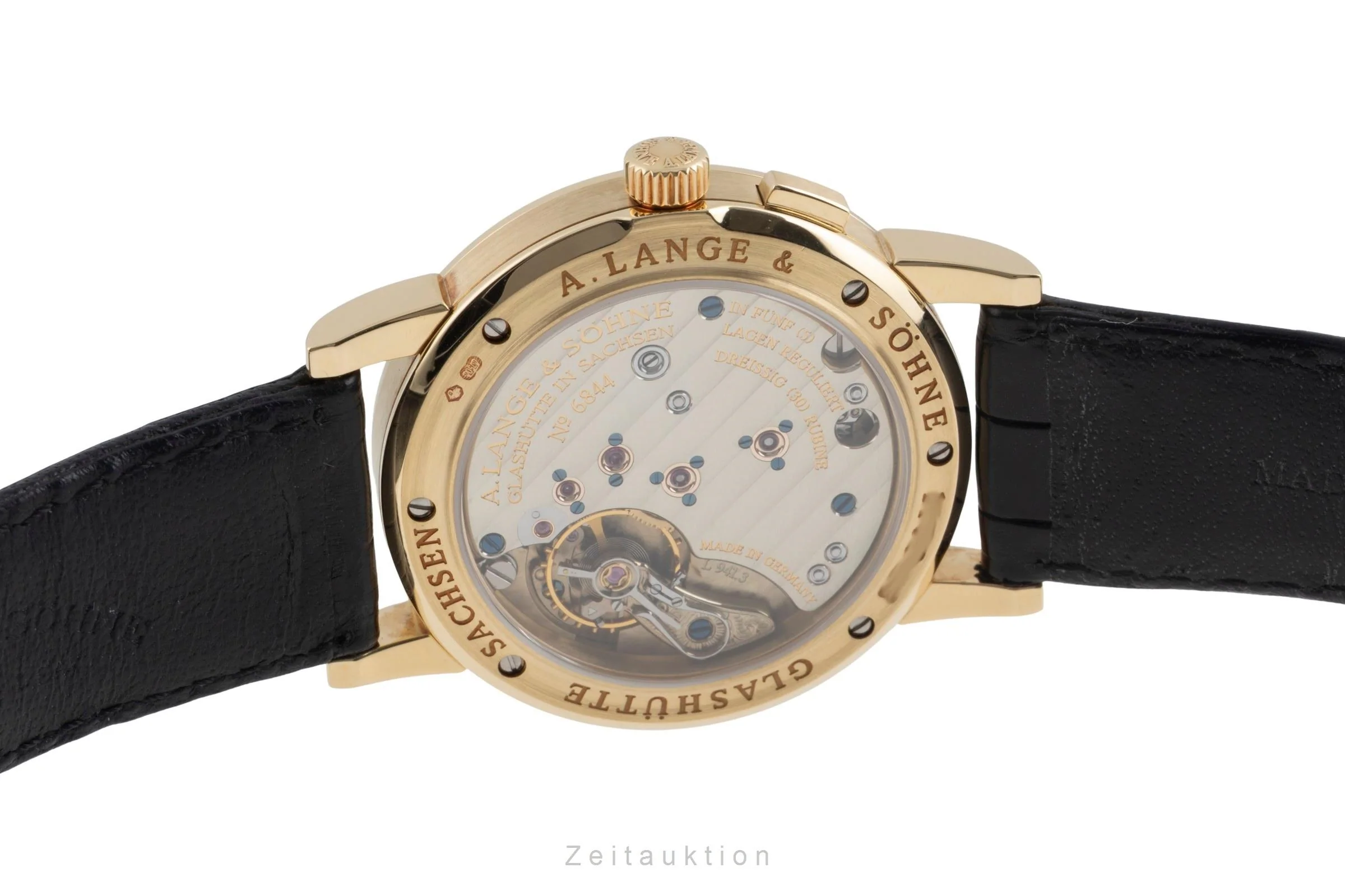 A. Lange & Söhne Saxonia 18 ct gold manual winding men's watch 105.022  [2600115] - Image 12