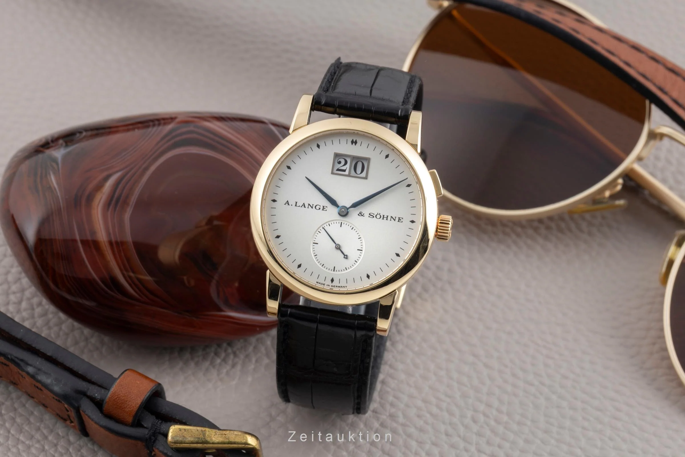 A. Lange & Söhne Saxonia 18 ct gold manual winding men's watch 105.022  [2600115] - Image 4