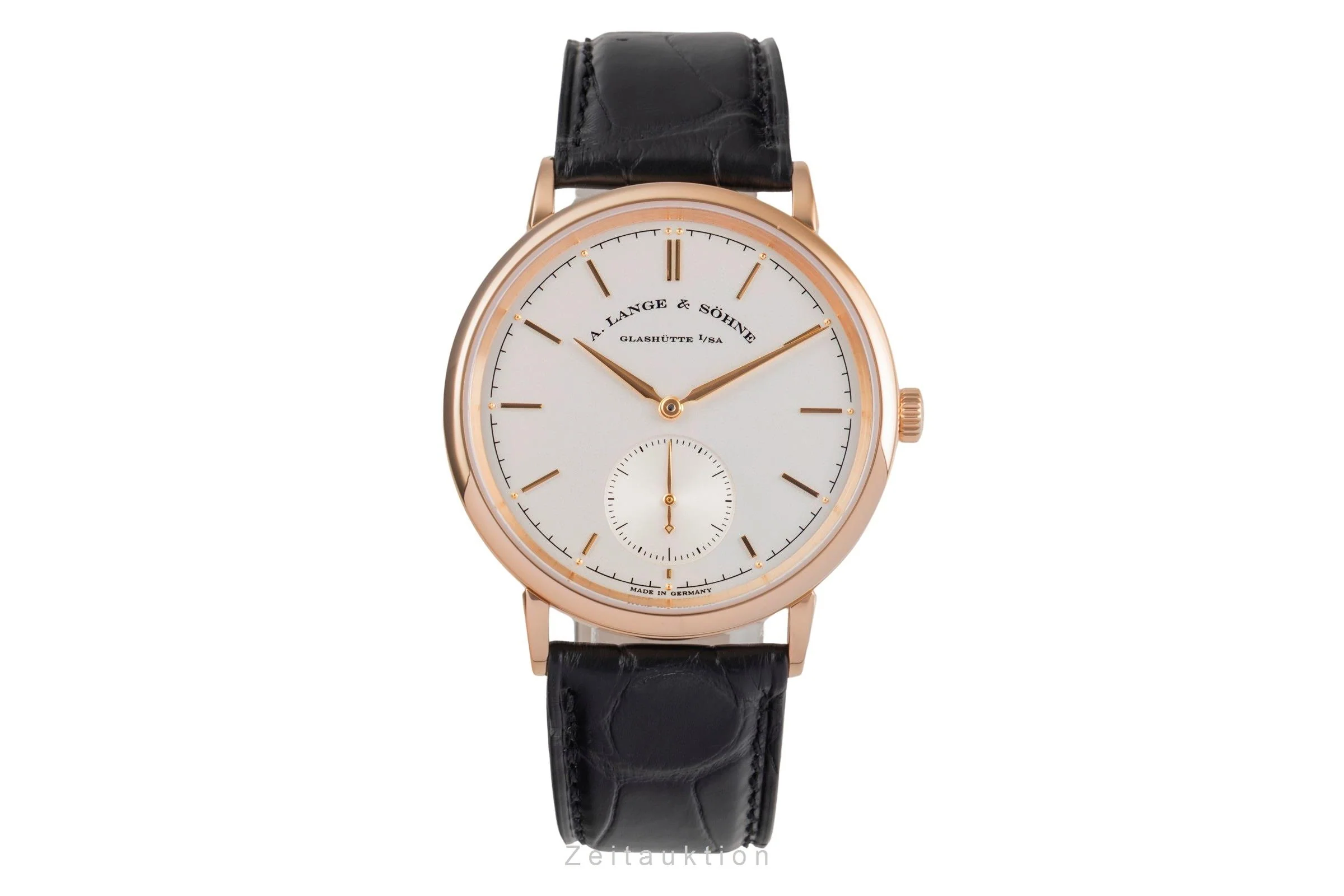 A. Lange & Söhne Saxonia 18 ct red gold automatic men's watch 380.032  [2504221] - Image 5