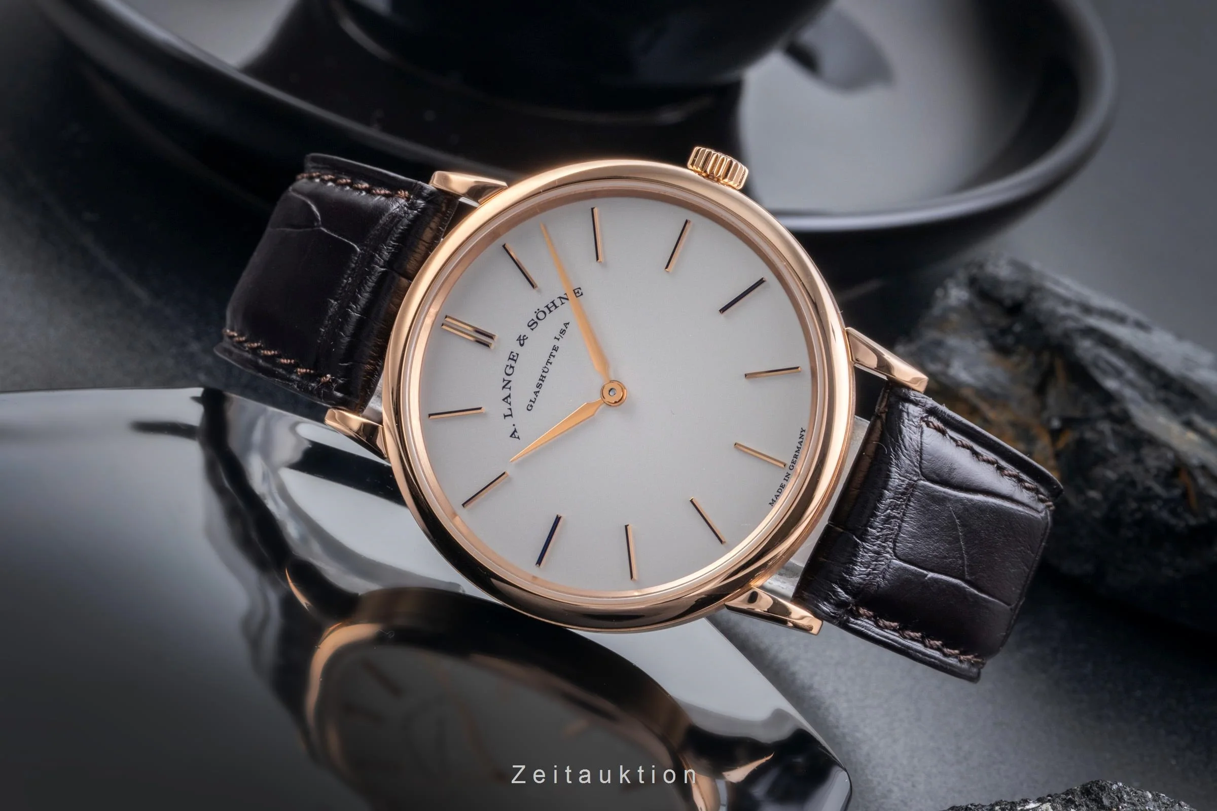 A. Lange & Söhne Saxonia 18 ct red gold manual winding men's watch 201.033  [2504808] - Image 3