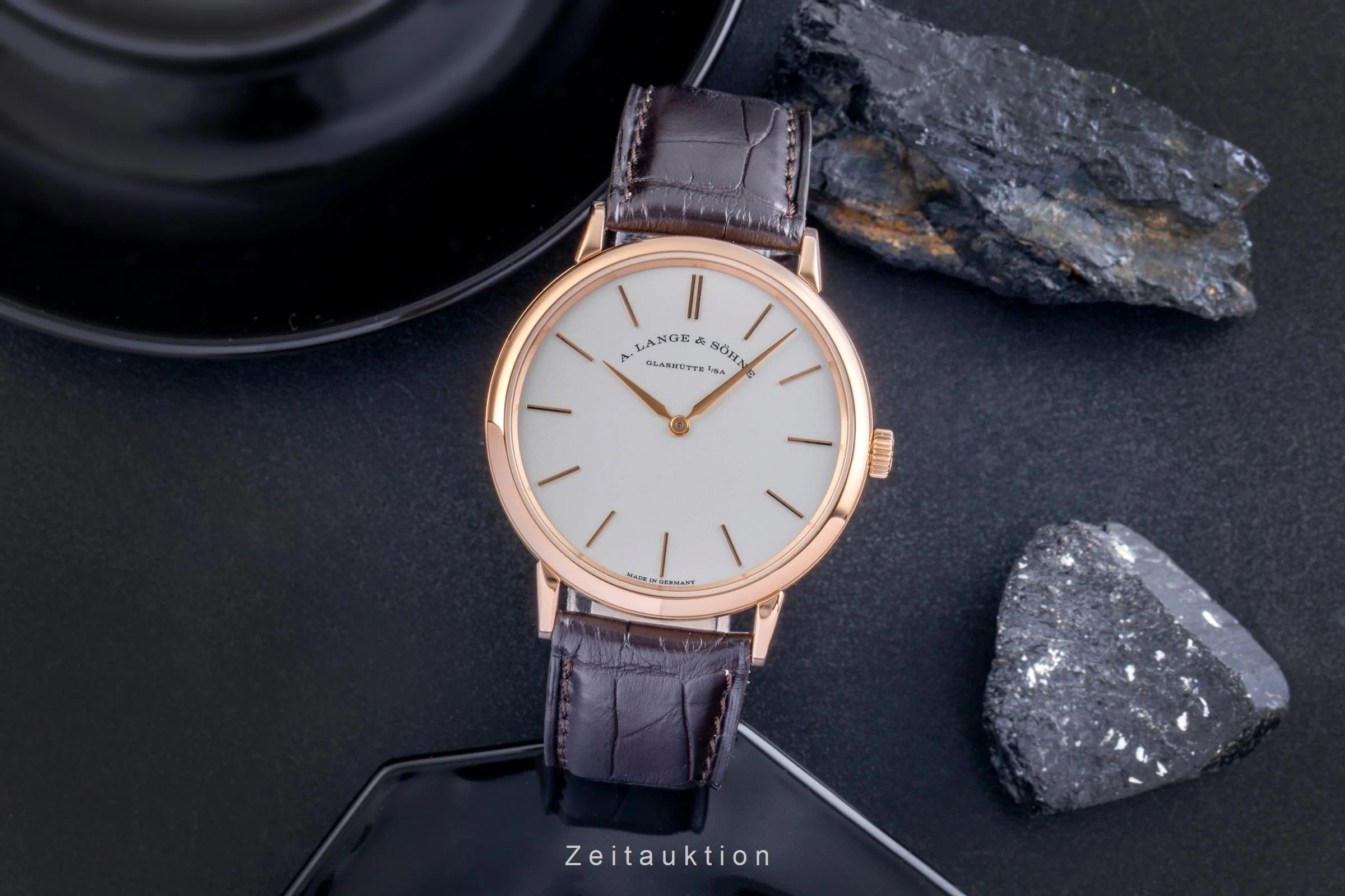 A. Lange & Söhne Saxonia 18 ct red gold manual winding men's watch 201.033  [2504808] - Image 4