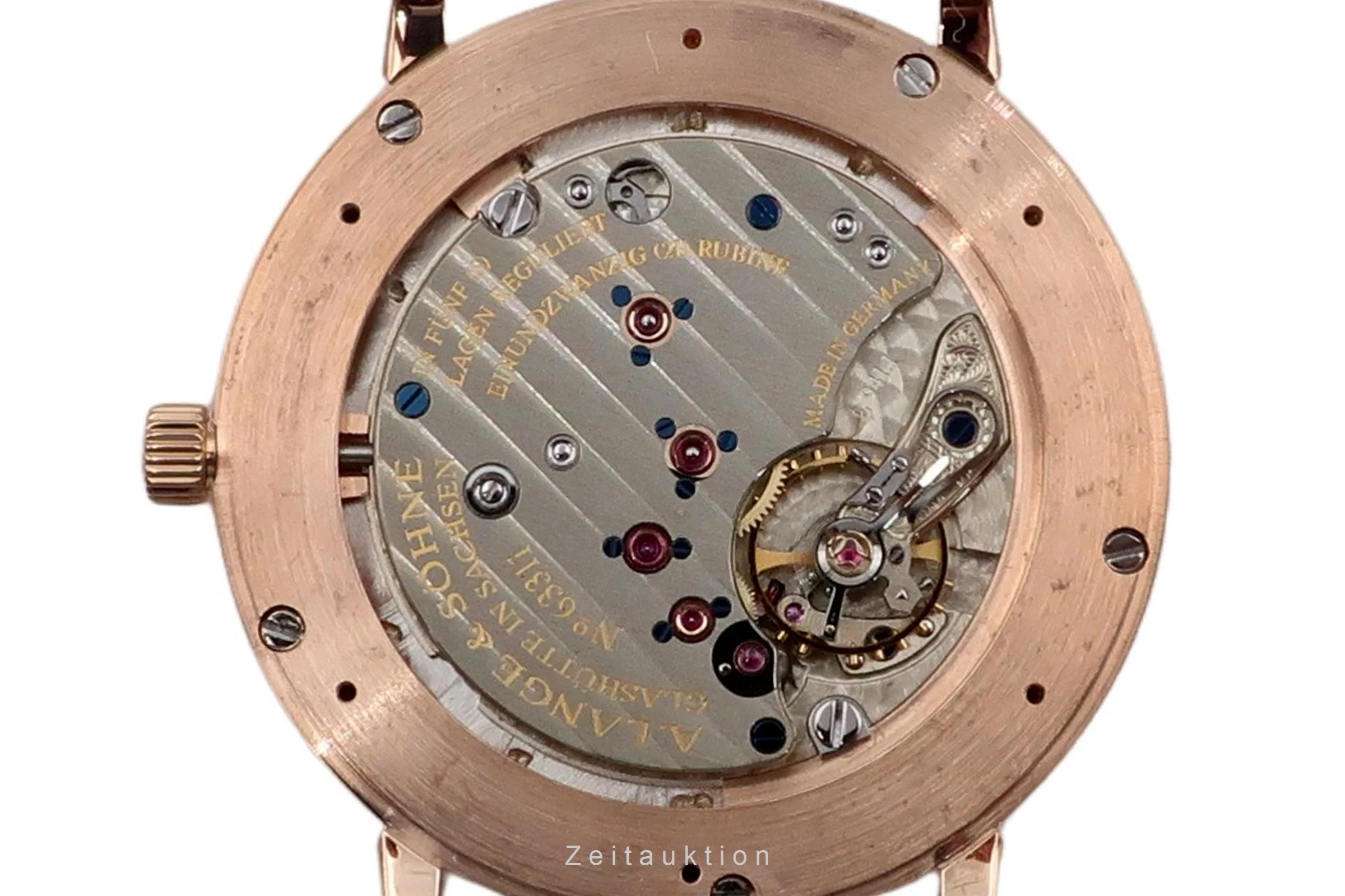 A. Lange & Söhne Saxonia 18 ct red gold manual winding men's watch 216.032  [2500719] - Image 15