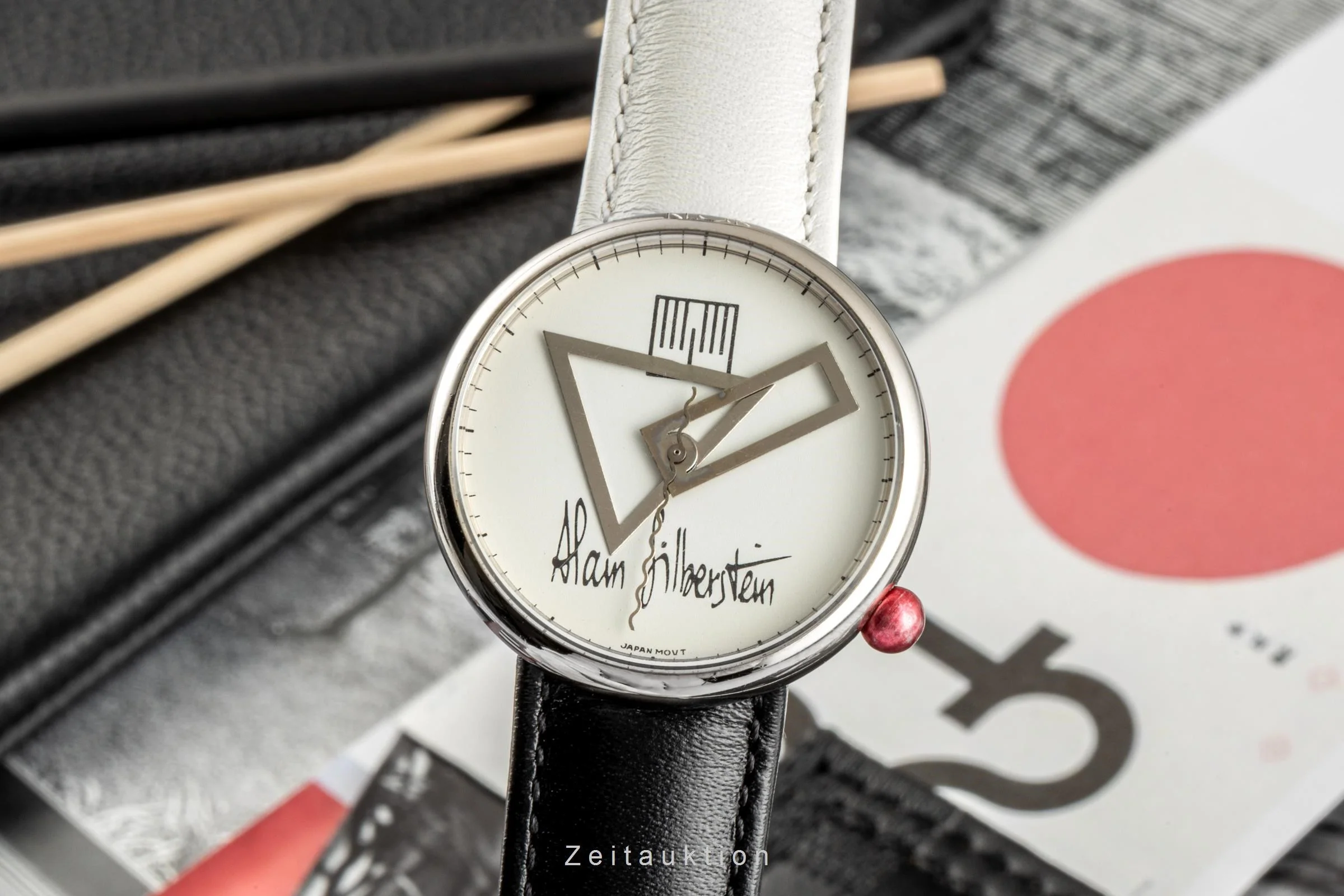 Alain Silberstein Klok chrome quartz men's watch  [2400262] - Image 3