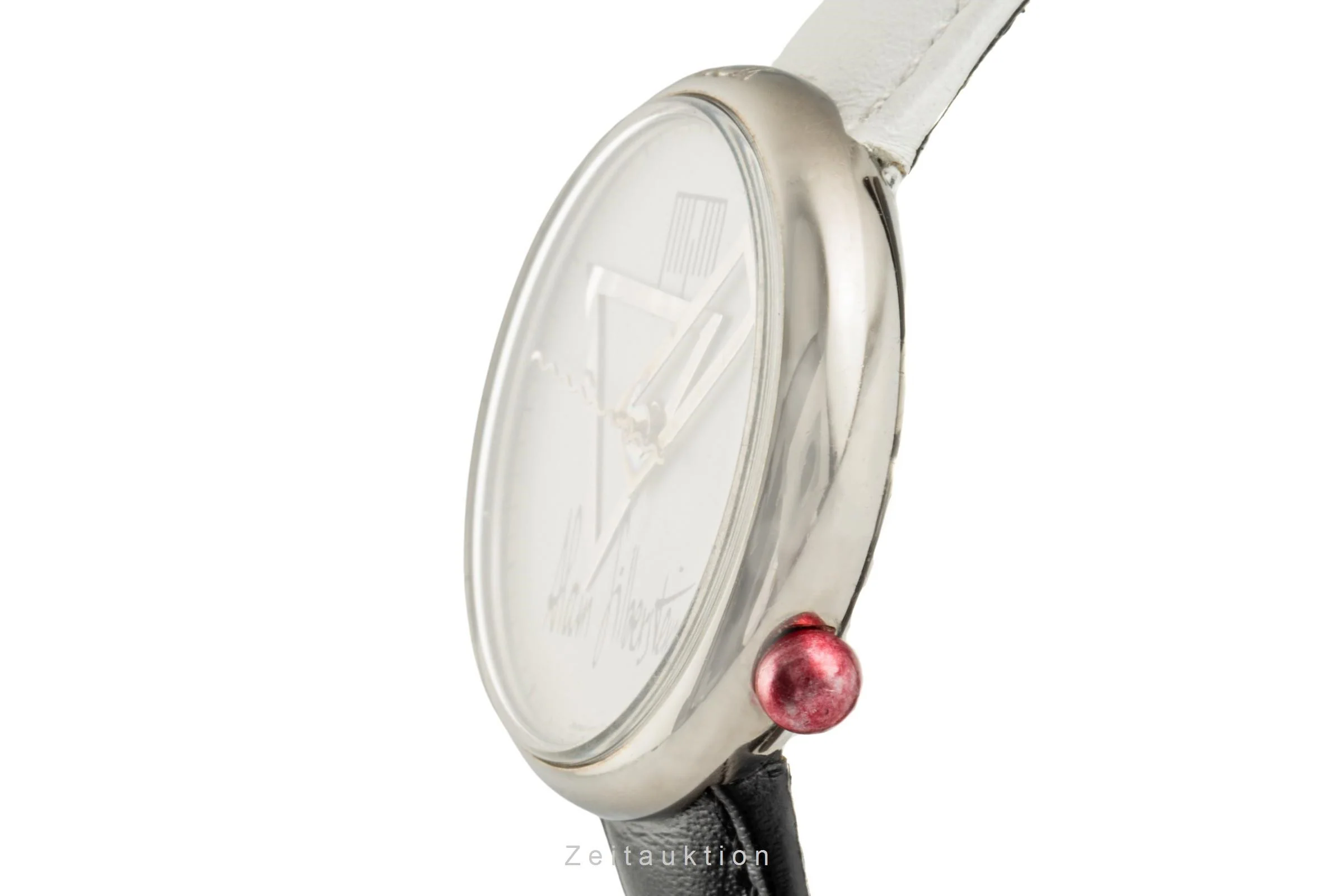 Alain Silberstein Klok chrome quartz men's watch  [2400262] - Image 6