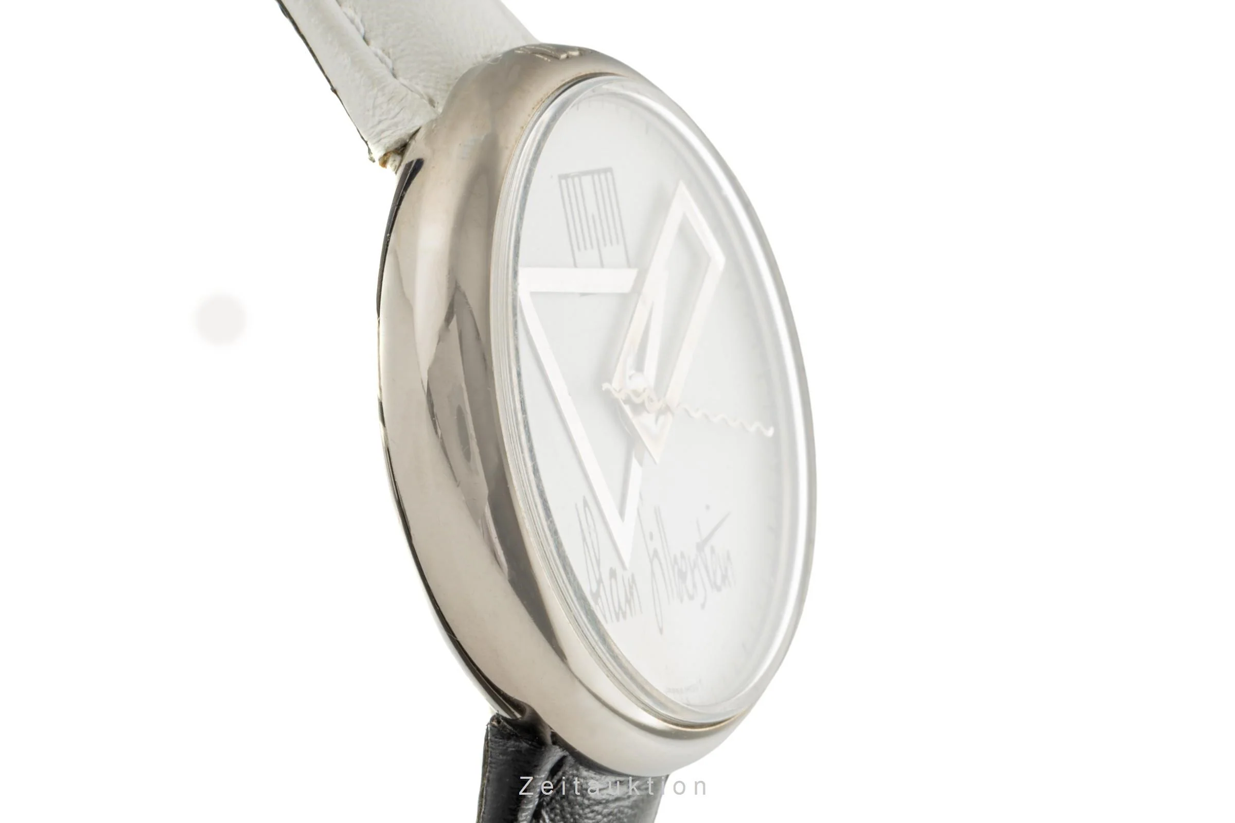 Alain Silberstein Klok chrome quartz men's watch  [2400262] - Image 7