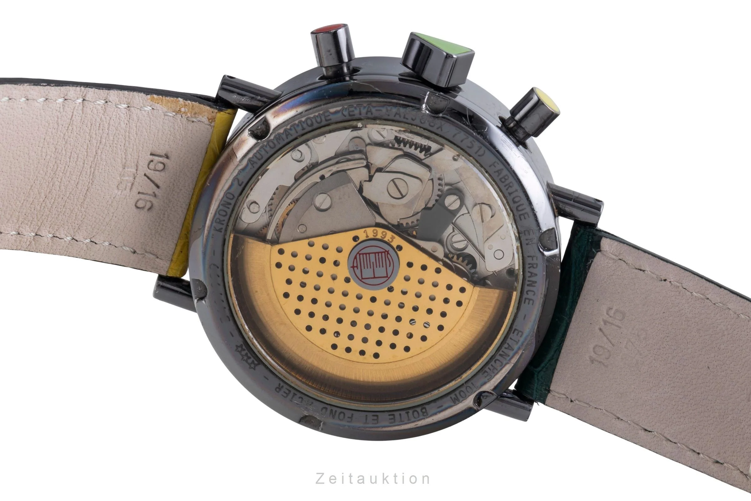 Alain Silberstein Krono 2 chronograph steel automatic men's watch Limited  [2600613] - Image 12