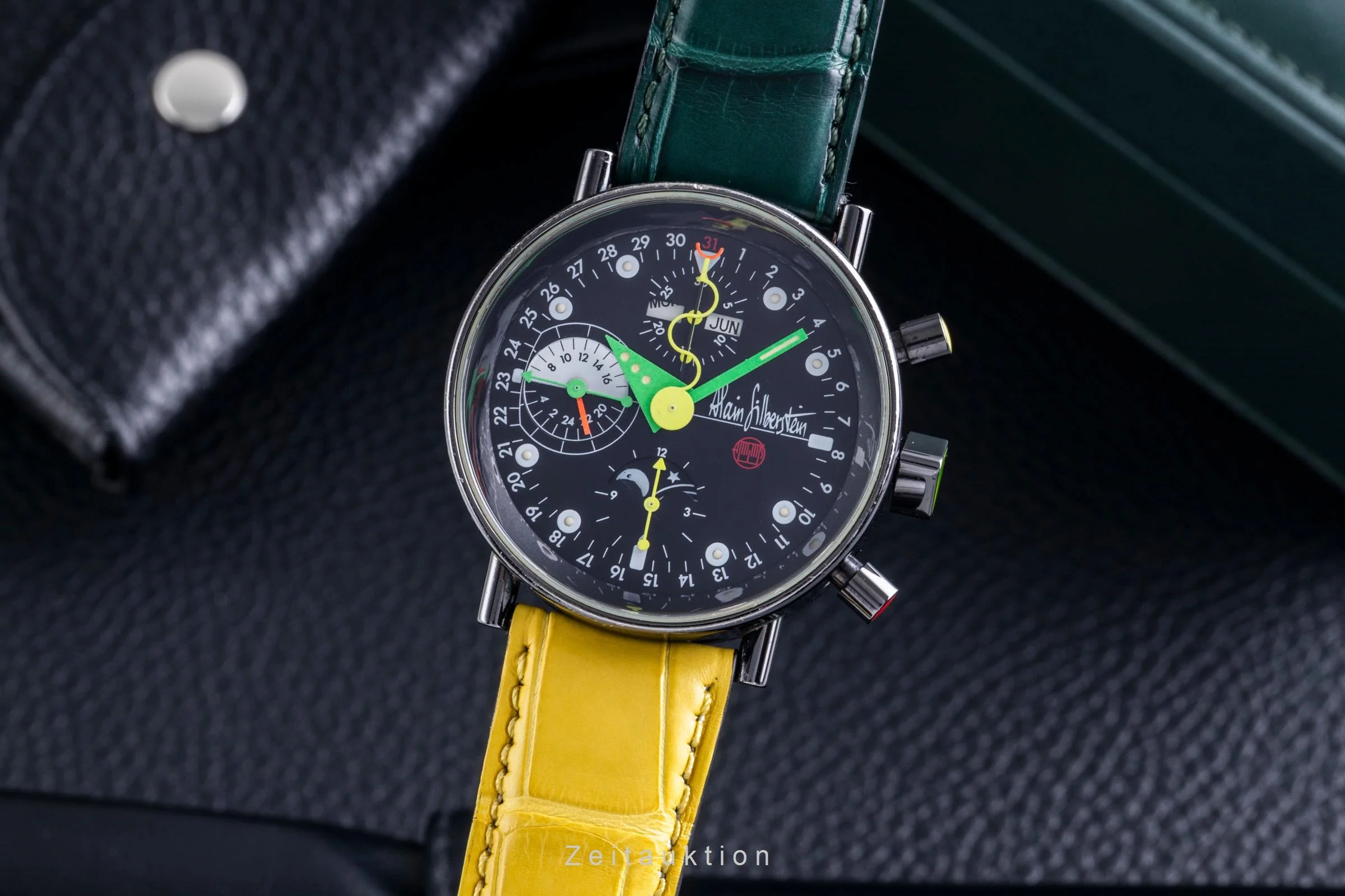 Alain Silberstein Krono 2 chronograph steel automatic men's watch Limited  [2600613] - Image 2
