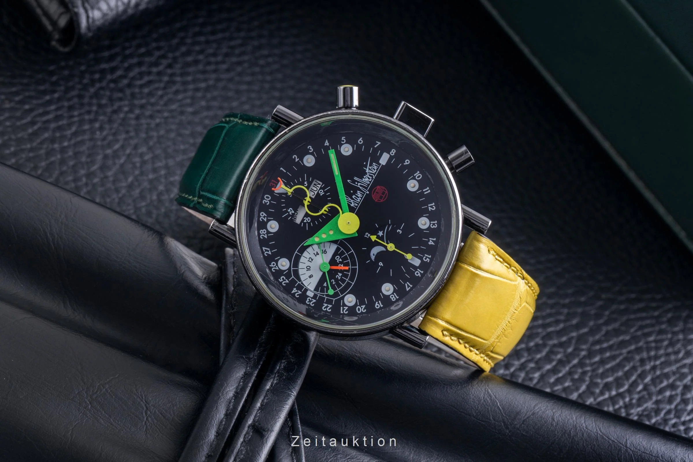 Alain Silberstein Krono 2 chronograph steel automatic men's watch Limited  [2600613] - Image 3