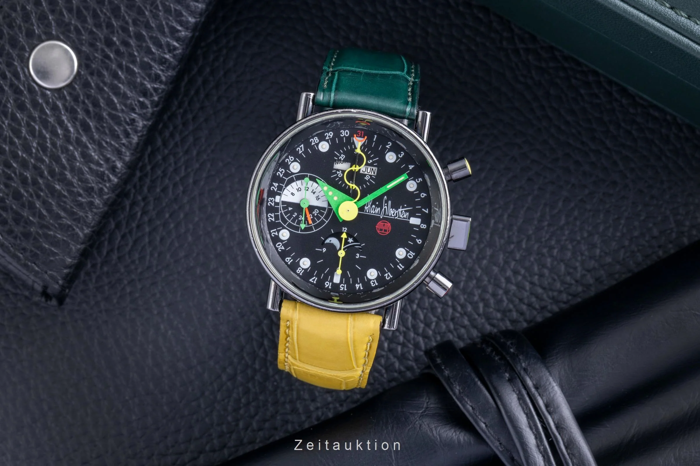 Alain Silberstein Krono 2 chronograph steel automatic men's watch Limited  [2600613] - Image 4