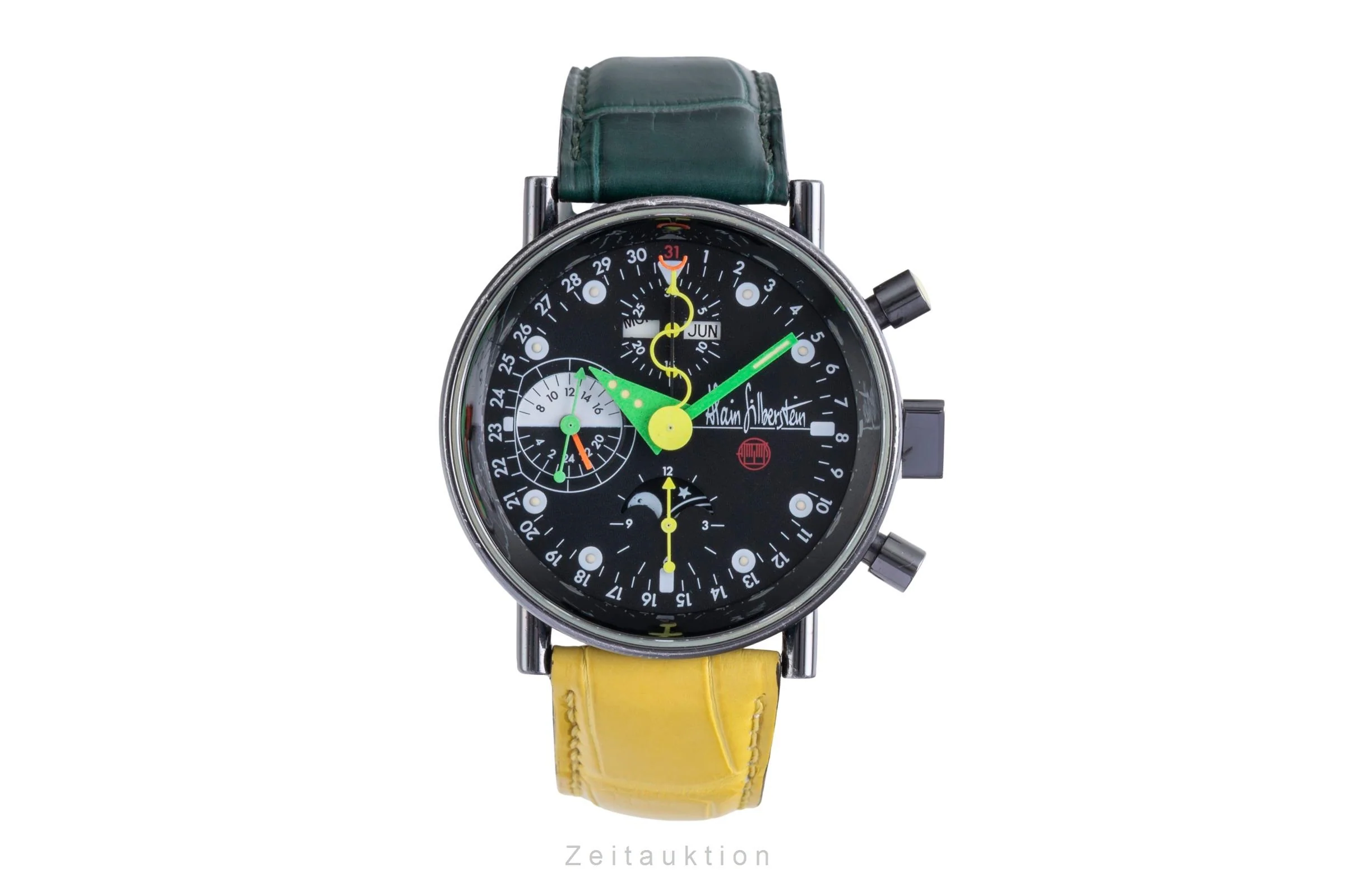 Alain Silberstein Krono 2 chronograph steel automatic men's watch Limited  [2600613] - Image 5