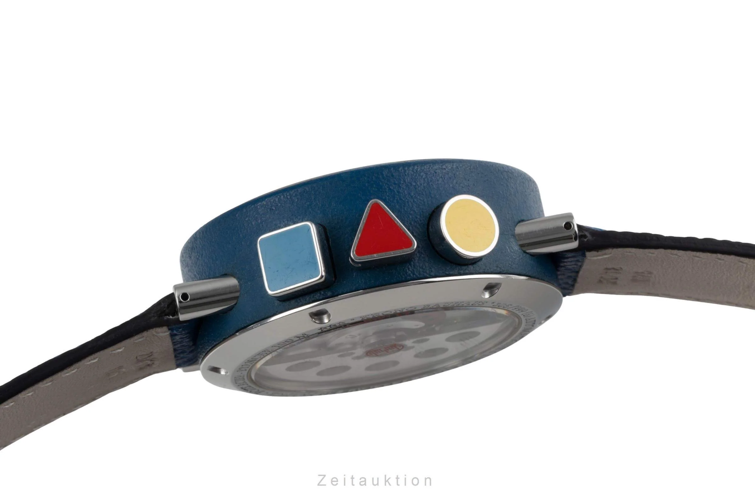 Alain Silberstein Krono Bauhaus chronograph Steel / rubber automatic men's watch Krono Bauhaus  LP: 5600EUR Limited  [2405276] - Image 11