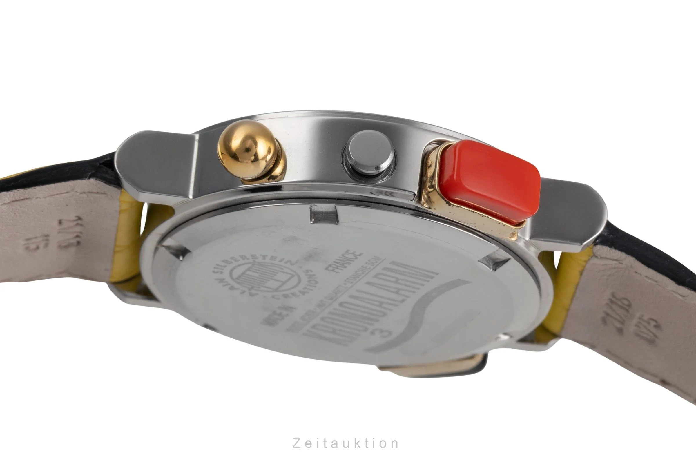 Alain Silberstein Kronoalarm chronograph steel quartz men's watch Limited  [2503585] - Image 11