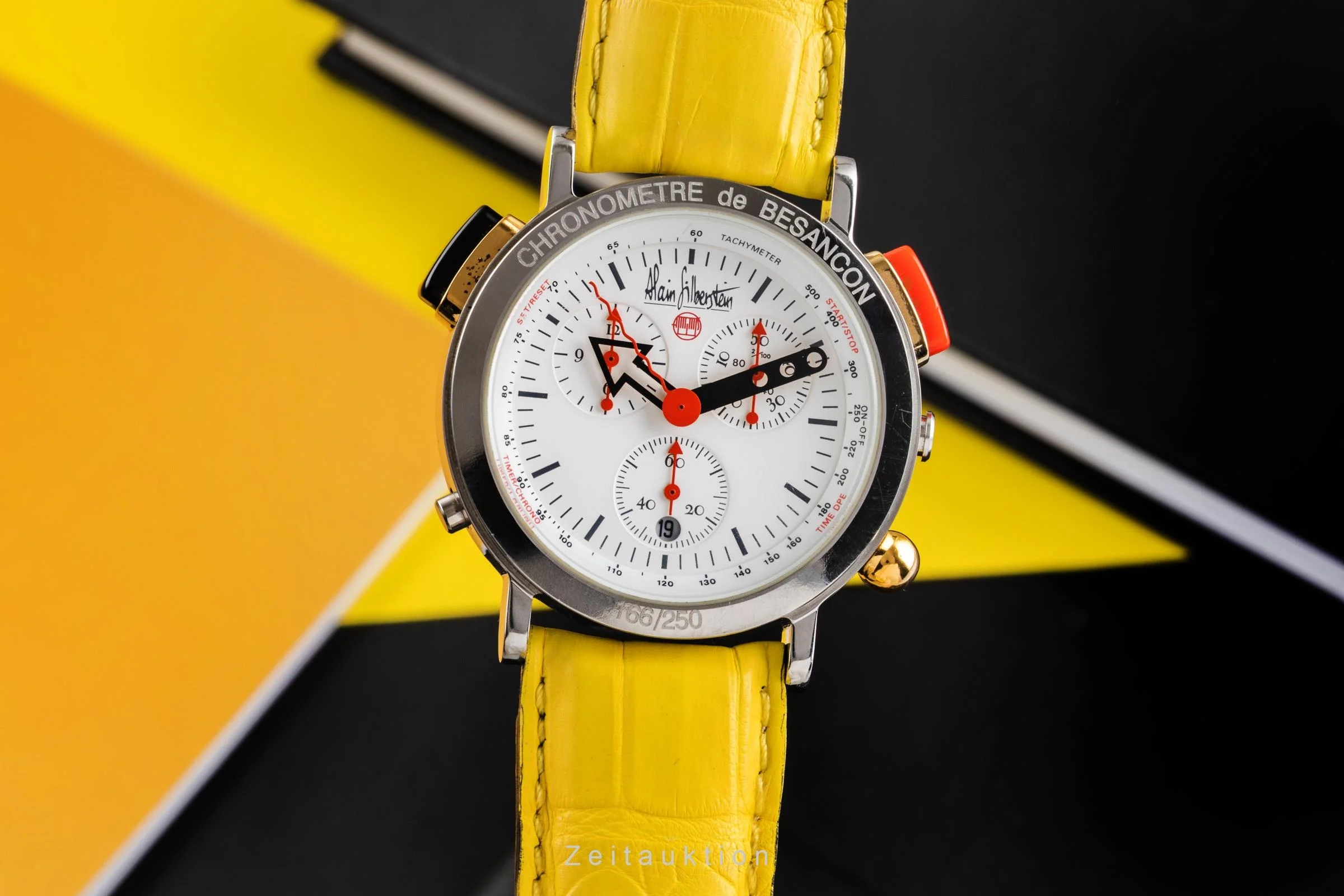 Alain Silberstein Kronoalarm chronograph steel quartz men's watch Limited  [2503585] - Image 2