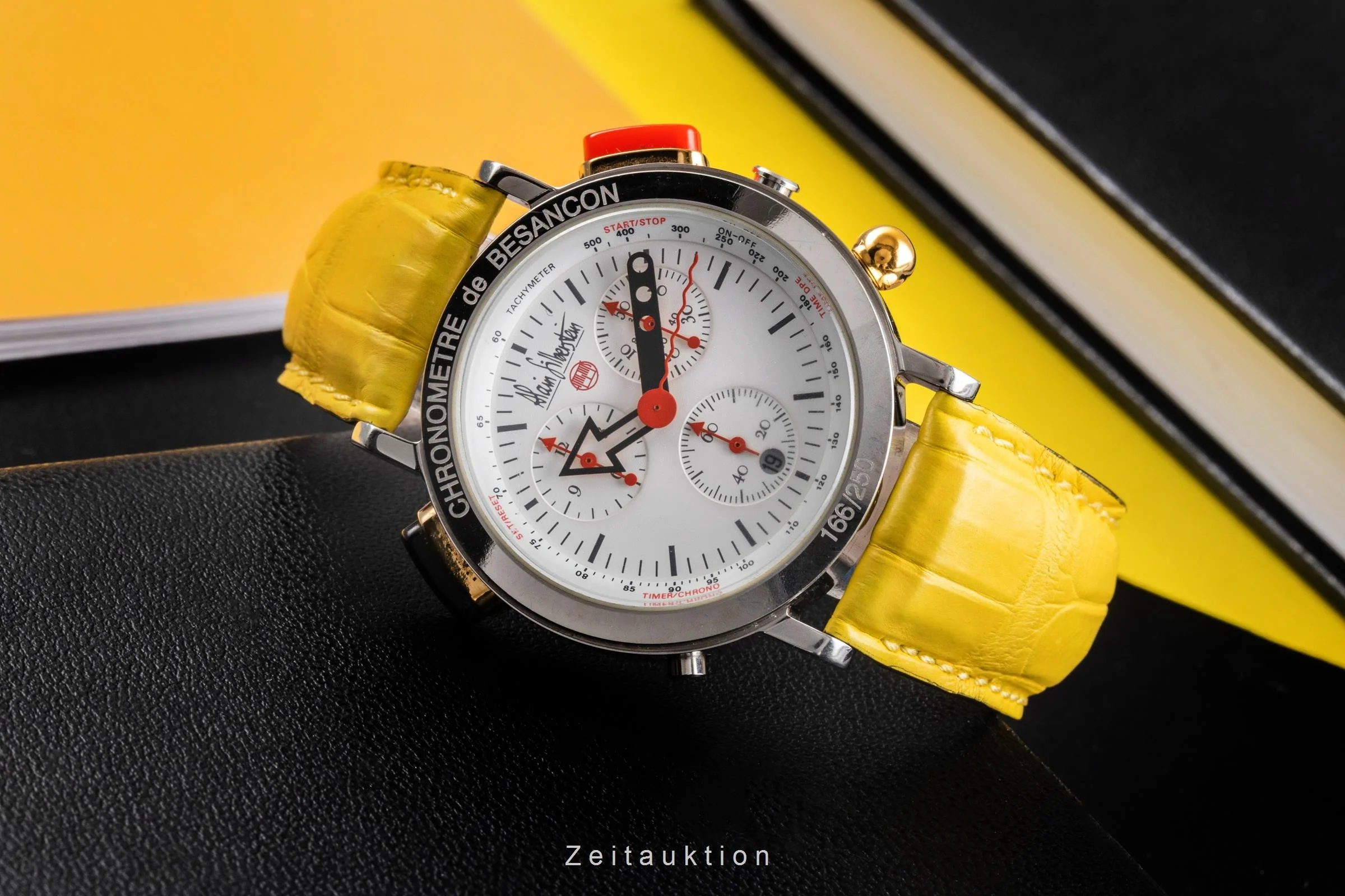 Alain Silberstein Kronoalarm chronograph steel quartz men's watch Limited  [2503585] - Image 3