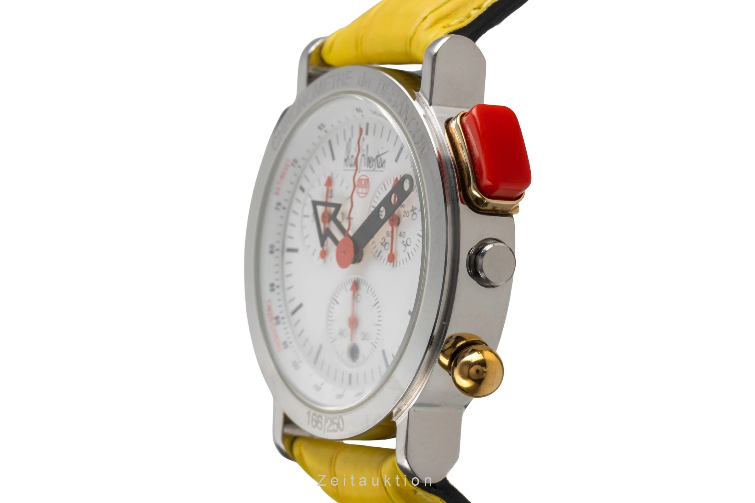 Alain Silberstein Kronoalarm chronograph steel quartz men's watch Limited  [2503585] - Image 7