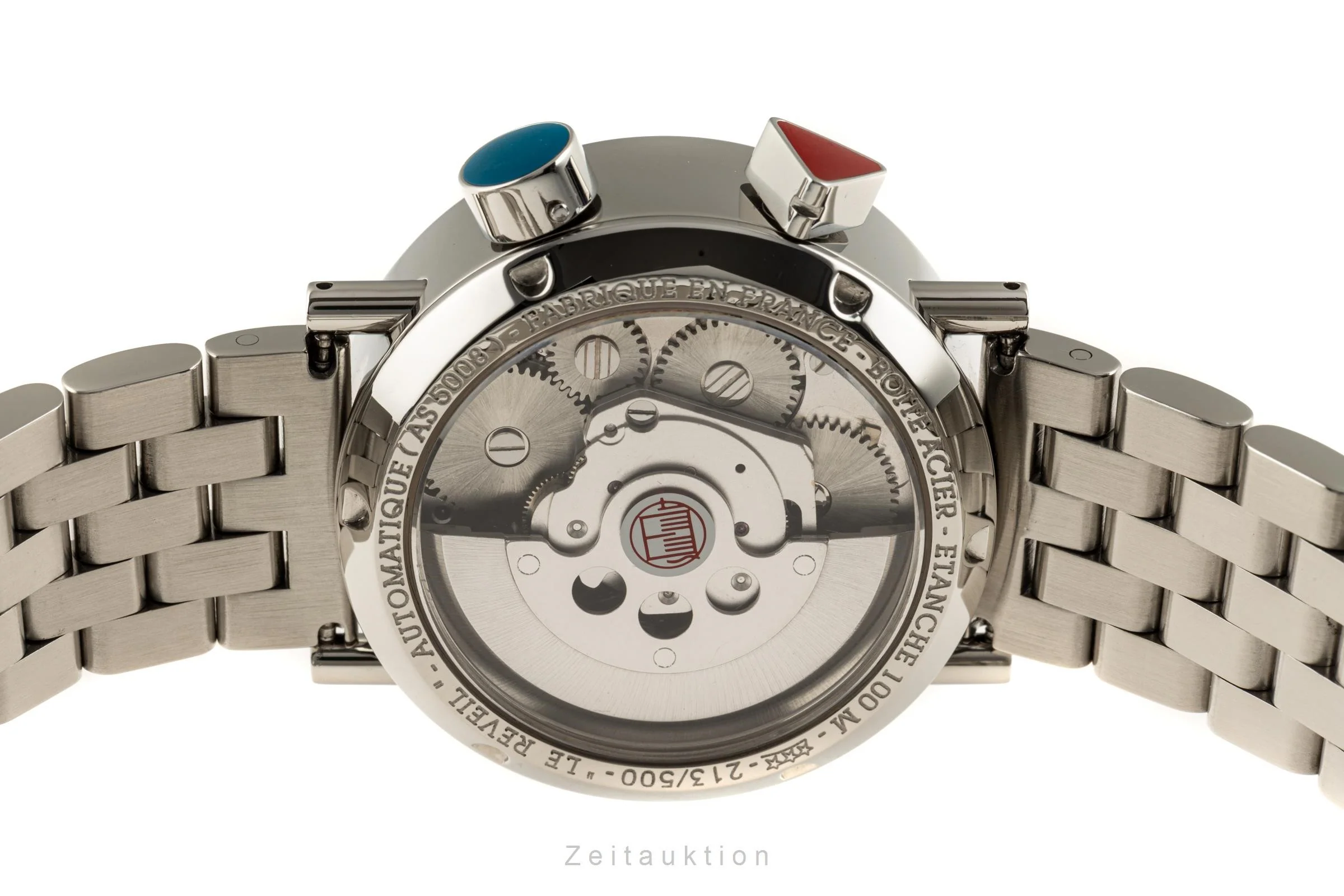 Alain Silberstein Le Reveil steel automatic men's watch Limited  [2206985] - Image 12