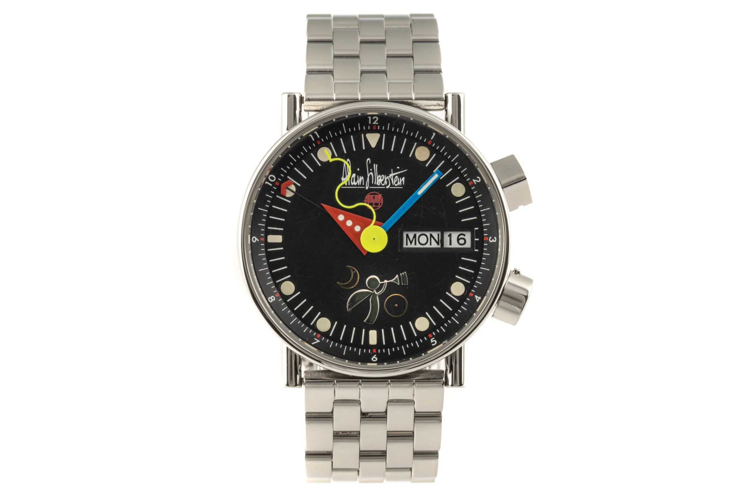 Alain Silberstein Le Reveil steel automatic men's watch Limited  [2206985] - Image 4