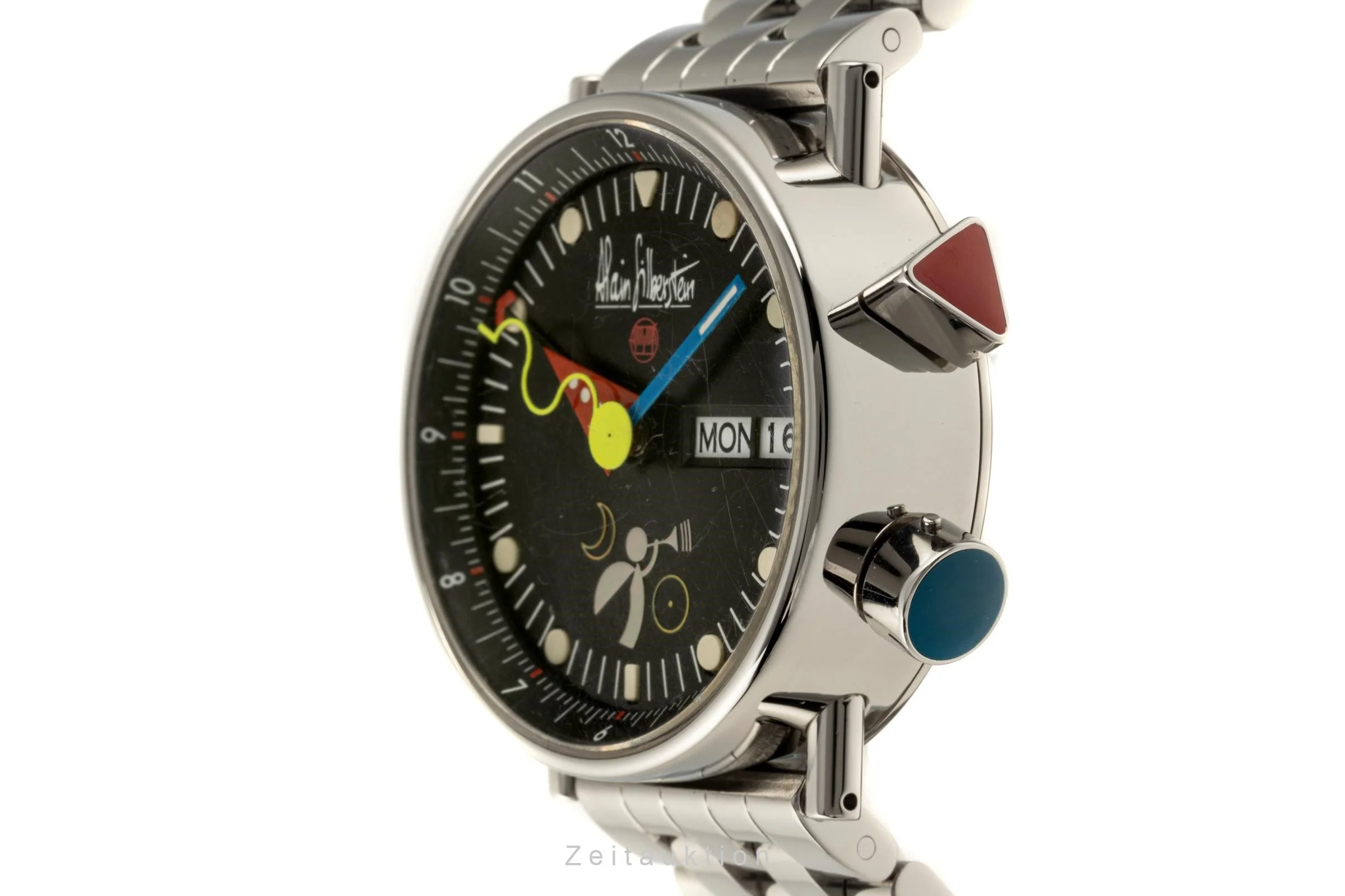 Alain Silberstein Le Reveil steel automatic men's watch Limited  [2206985] - Image 6