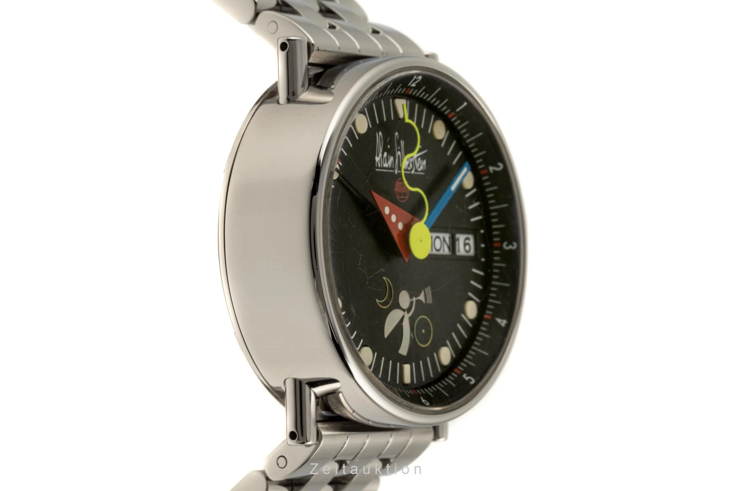Alain Silberstein Le Reveil steel automatic men's watch Limited  [2206985] - Image 7