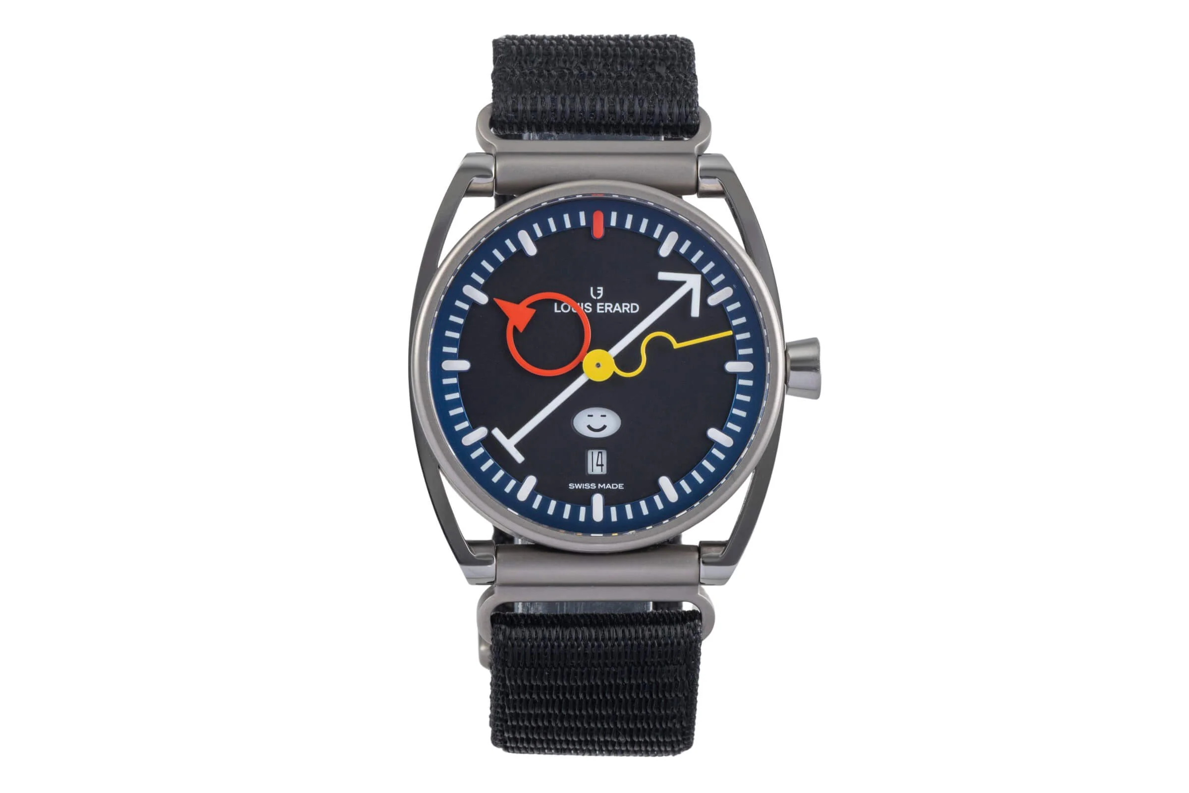 Alain Silberstein Louis Erard titanium automatic men's watch 75357TT15.BTT82 Limited  [2402347] - Image 4
