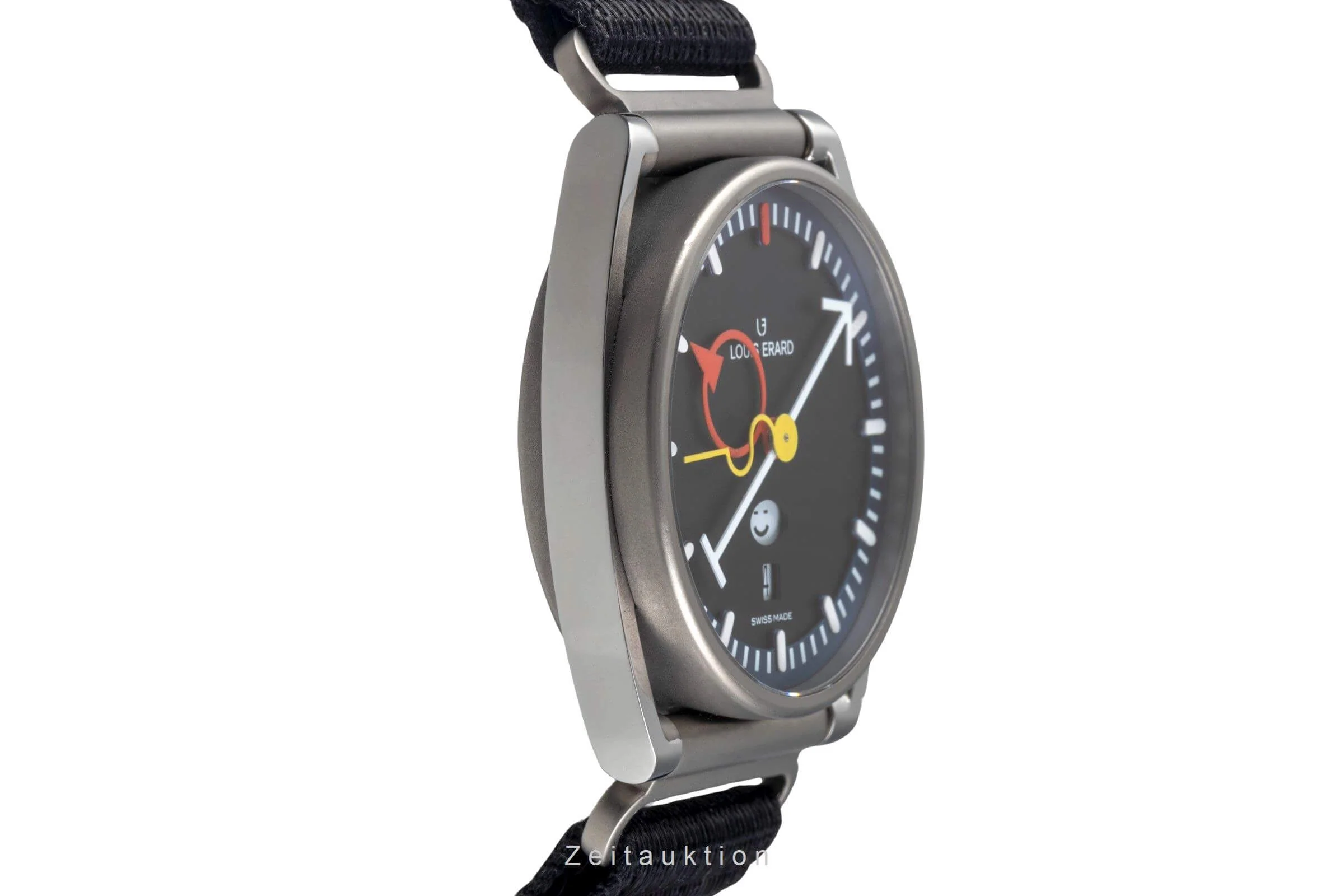 Alain Silberstein Louis Erard titanium automatic men's watch 75357TT15.BTT82 Limited  [2402347] - Image 7