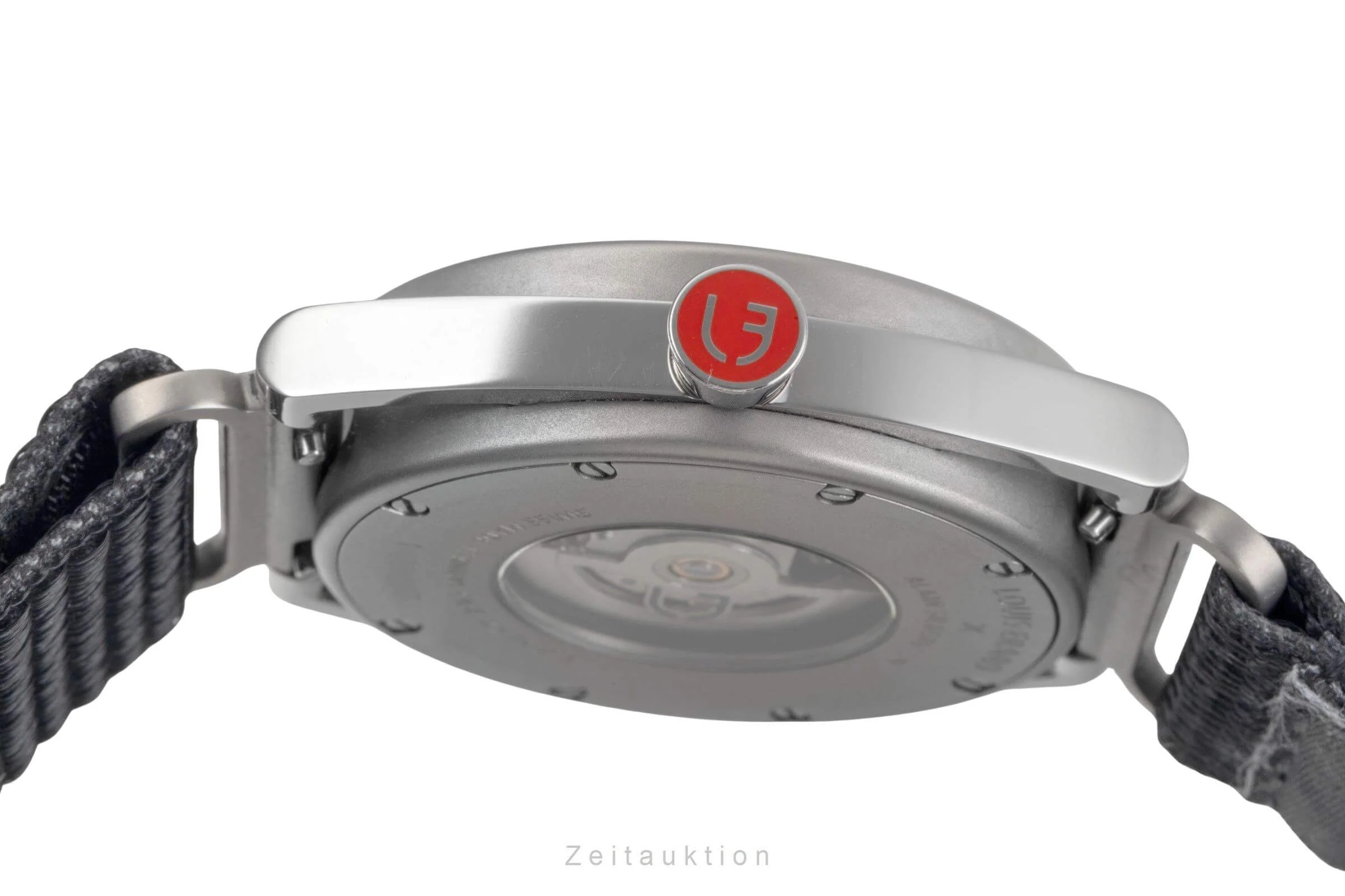 Alain Silberstein Louis Erard titanium automatic men's watch 75357TT15.BTT82 Limited  [2402347] - Image 9