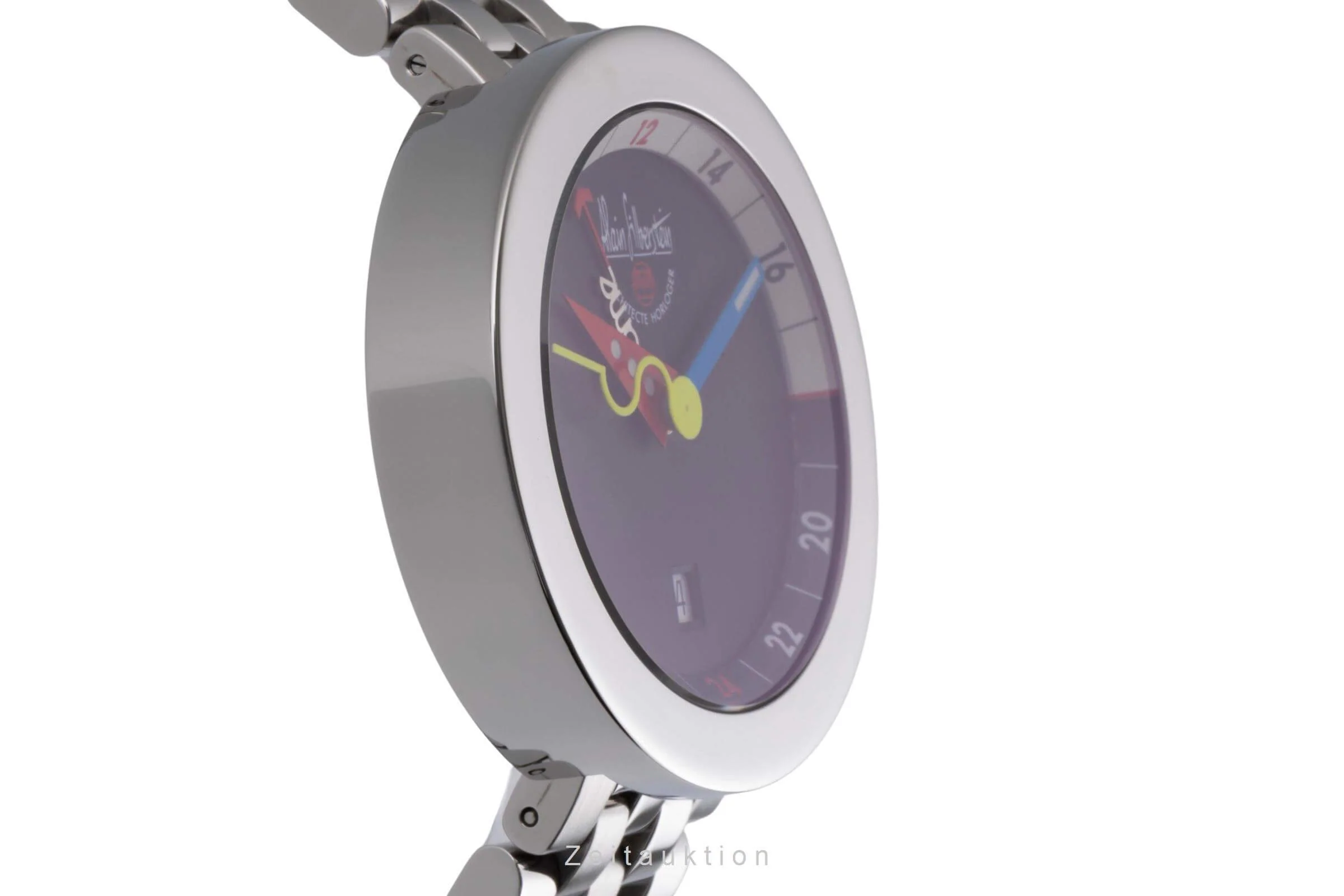Alain Silberstein Rondo GMT steel automatic men's watch OG11  [2403991] - Image 7